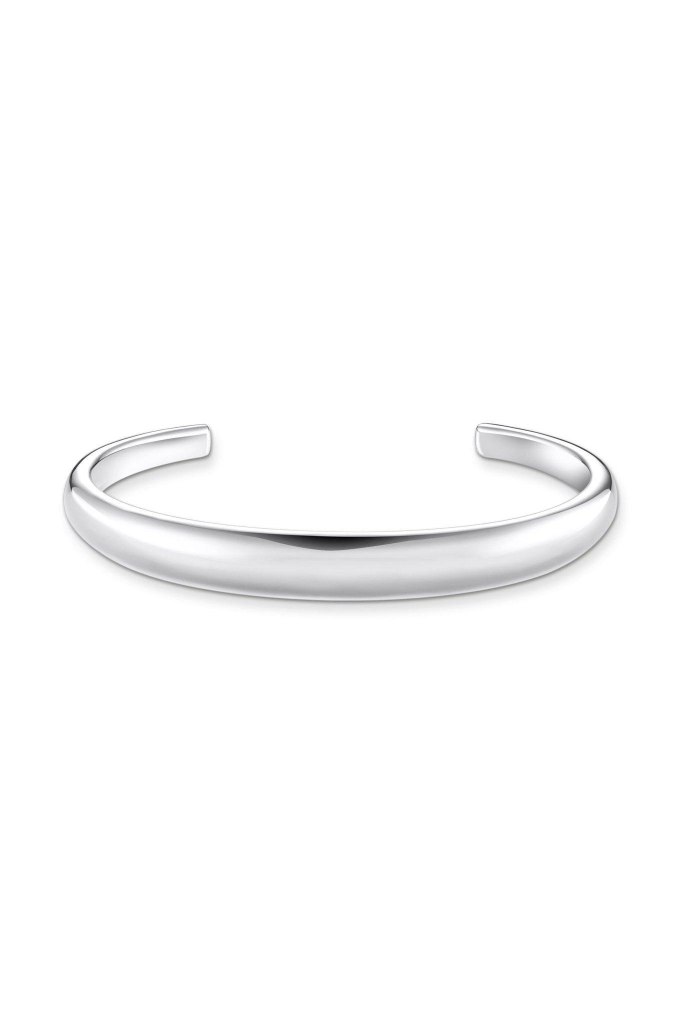 Thomas Sabo Timeless bangle hopeinen rannerengas