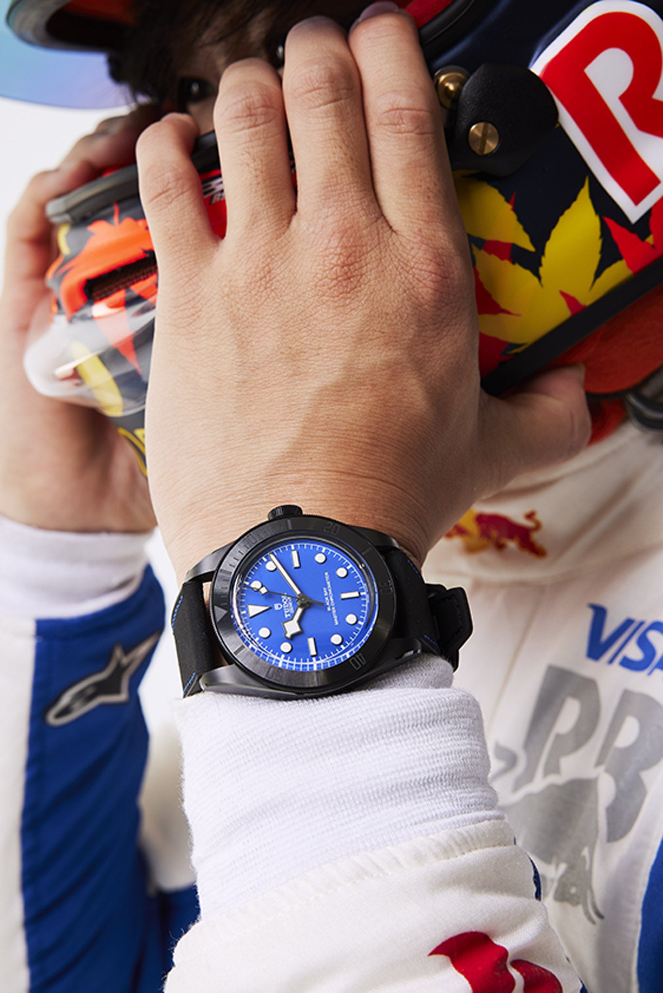 Tudor Black Bay Ceramic Blue rannekello