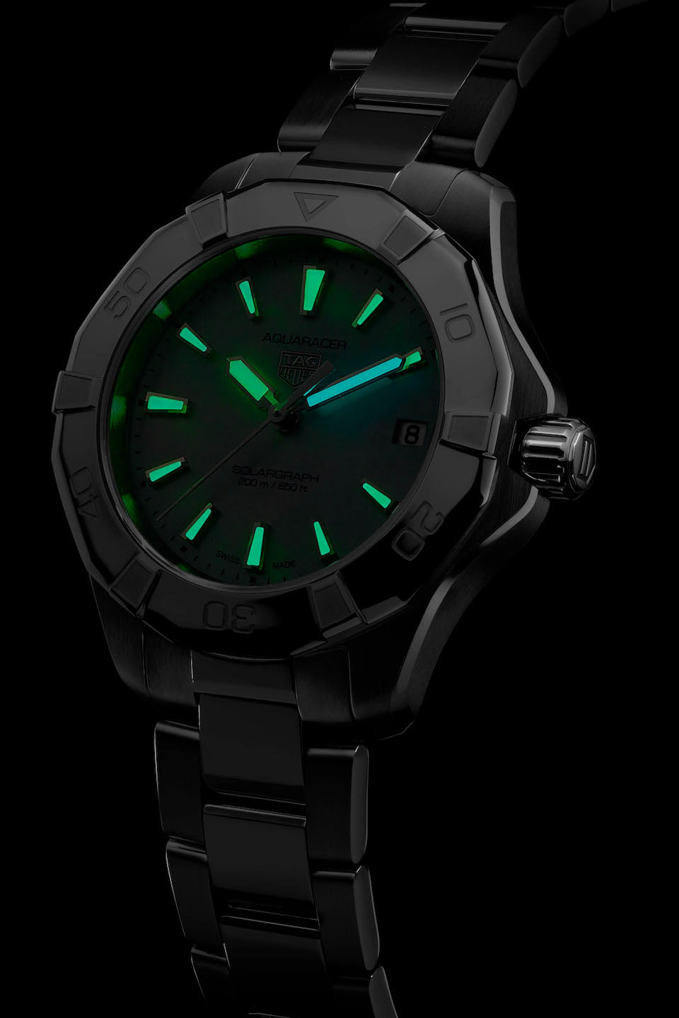 TAG Heuer Aquaracer Professional 200 Solargraph rannekello
