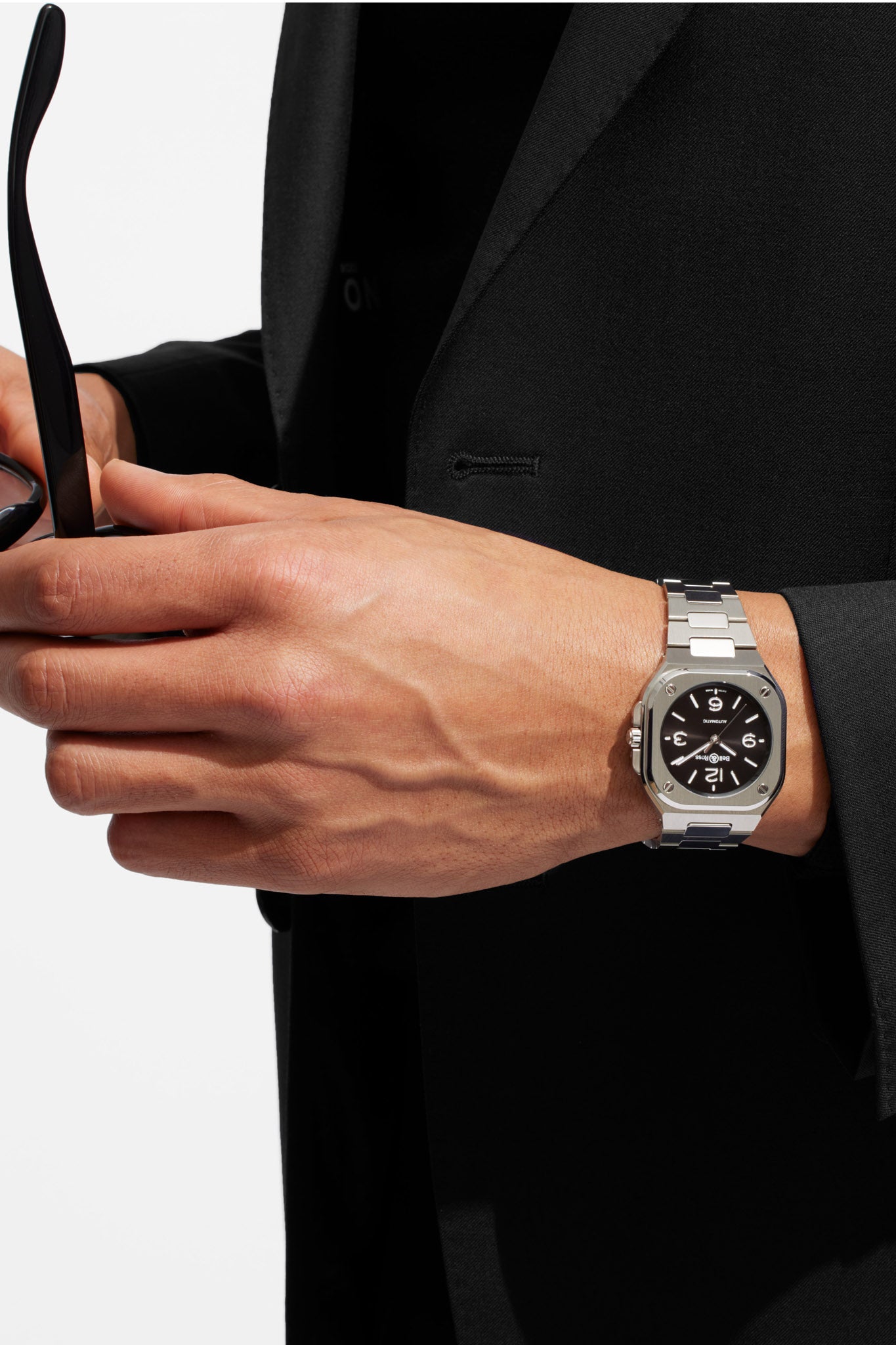 Bell & Ross BR-05 36 mm Black Steel rannekello