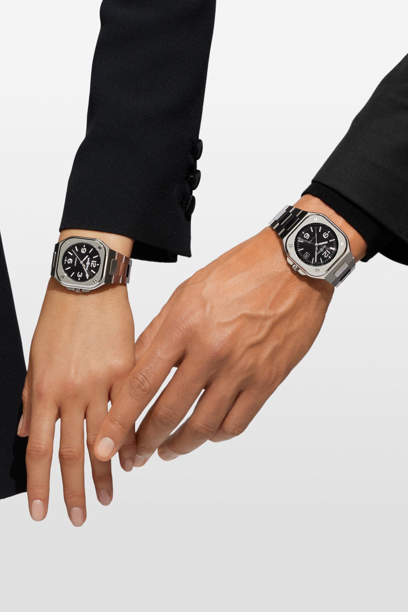 Bell & Ross BR-05 36 mm Black Steel rannekello