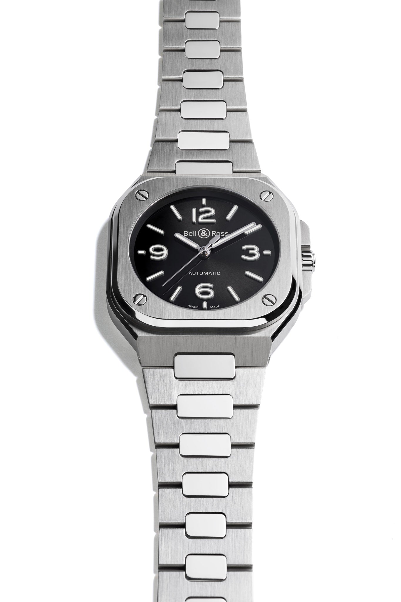 Bell & Ross BR-05 36 mm Black Steel rannekello