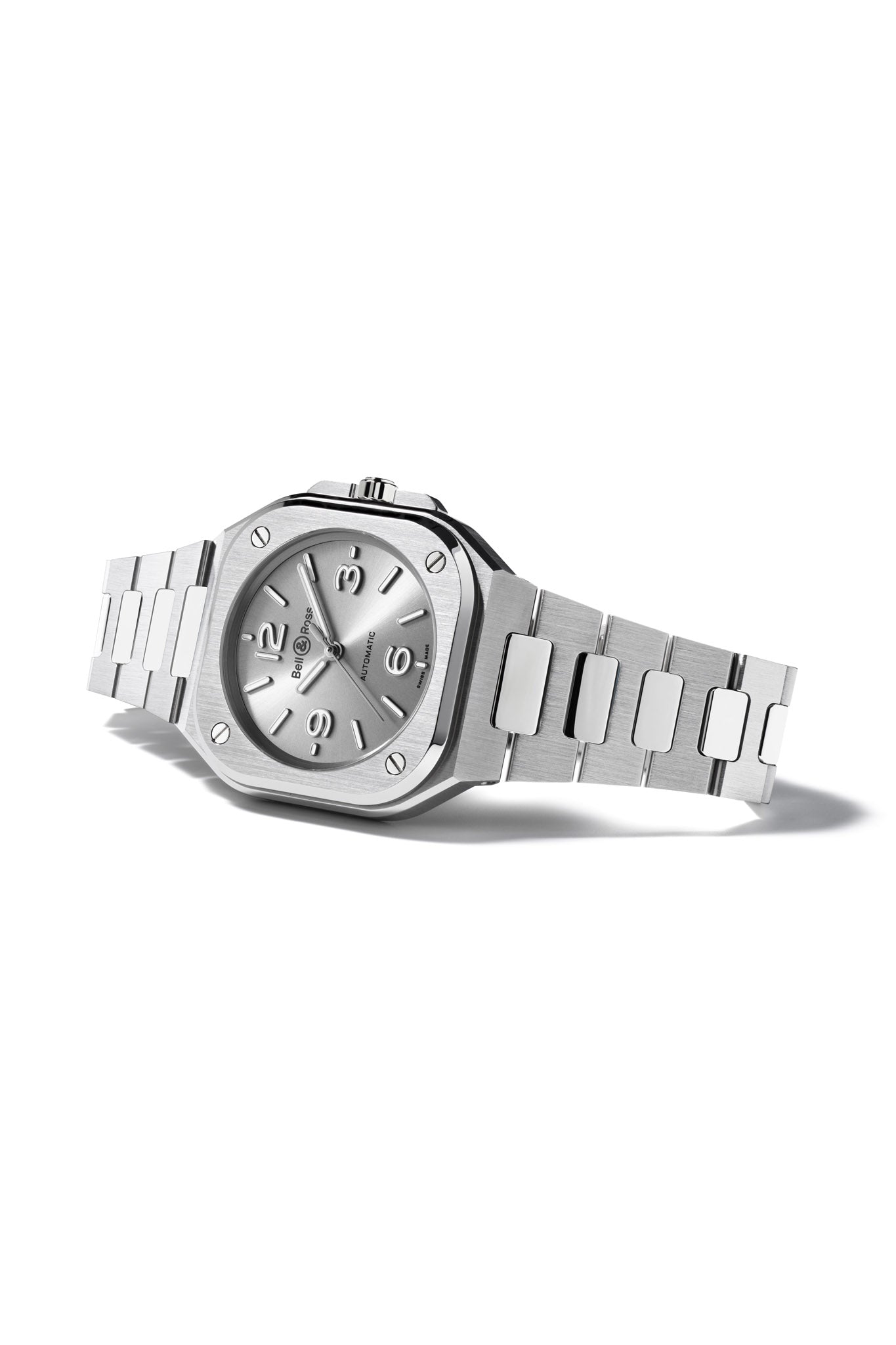 Bell & Ross BR-05 36 mm Grey Steel rannekello