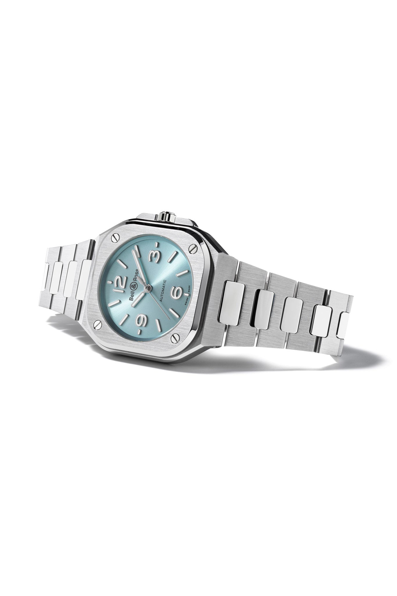 Bell & Ross BR-05 36 mm Ice Blue Steel rannekello
