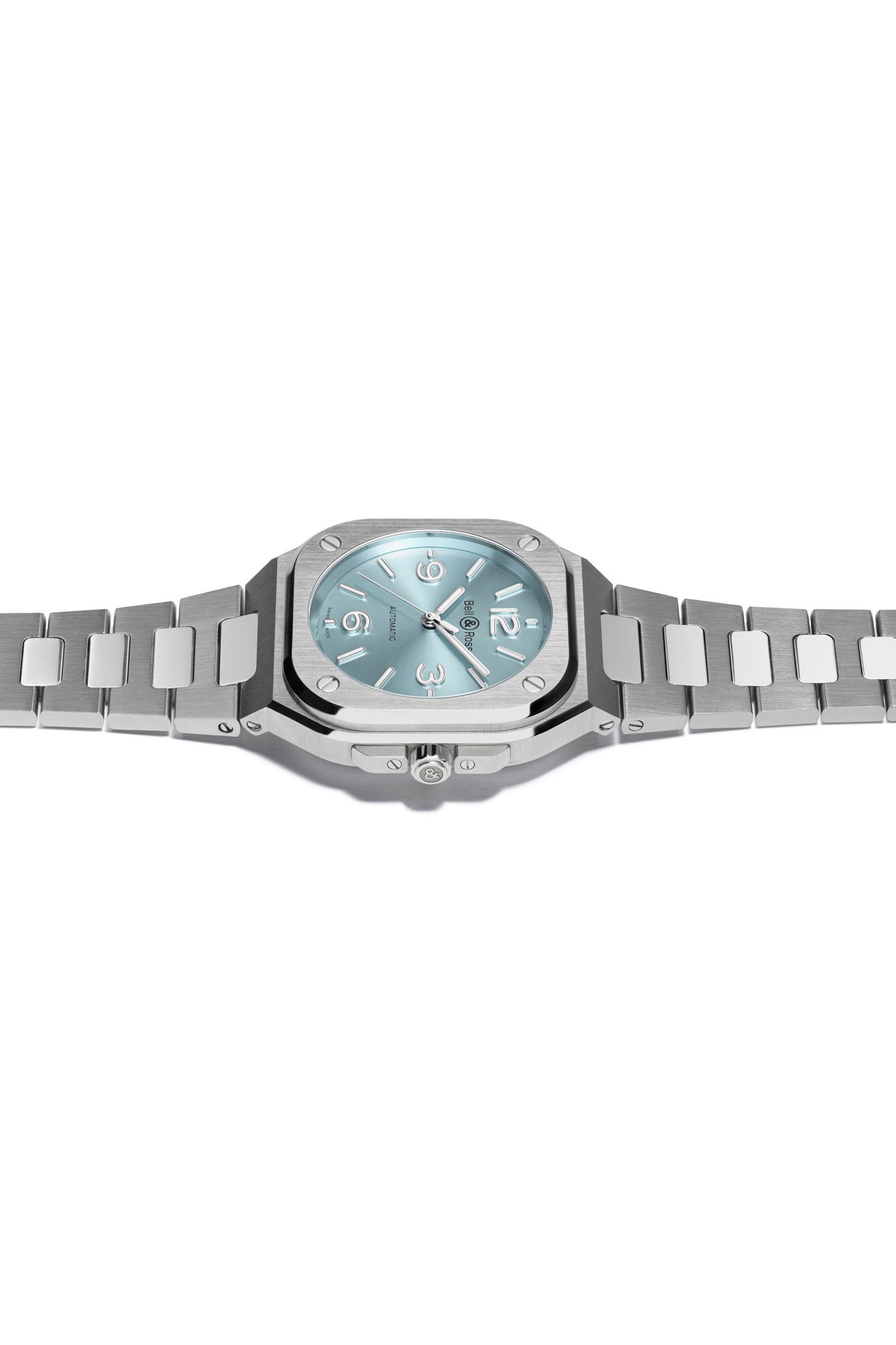 Bell & Ross BR-05 36 mm Ice Blue Steel rannekello