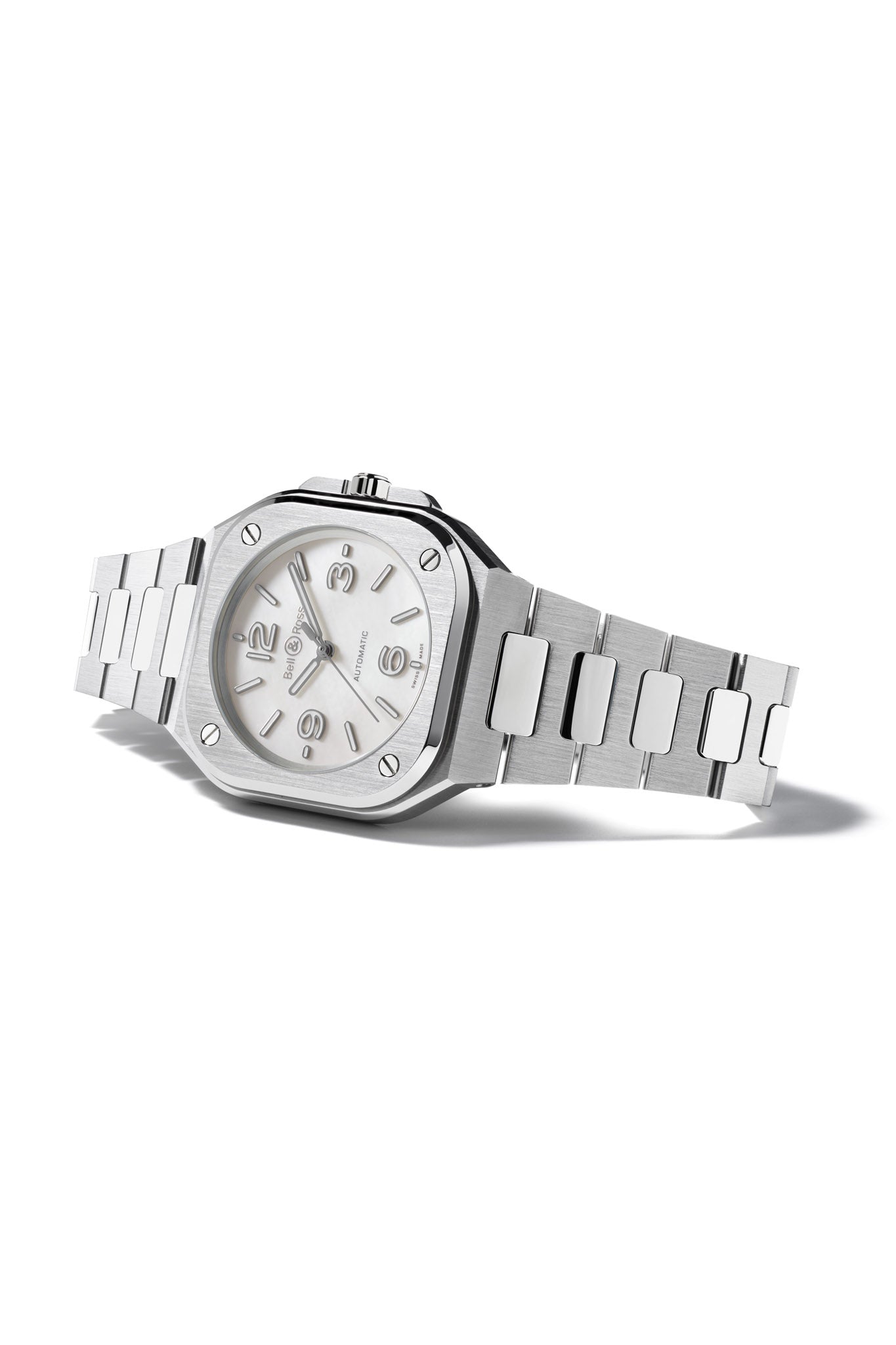 Bell & Ross BR-05 36 mm Mother of Pearl rannekello