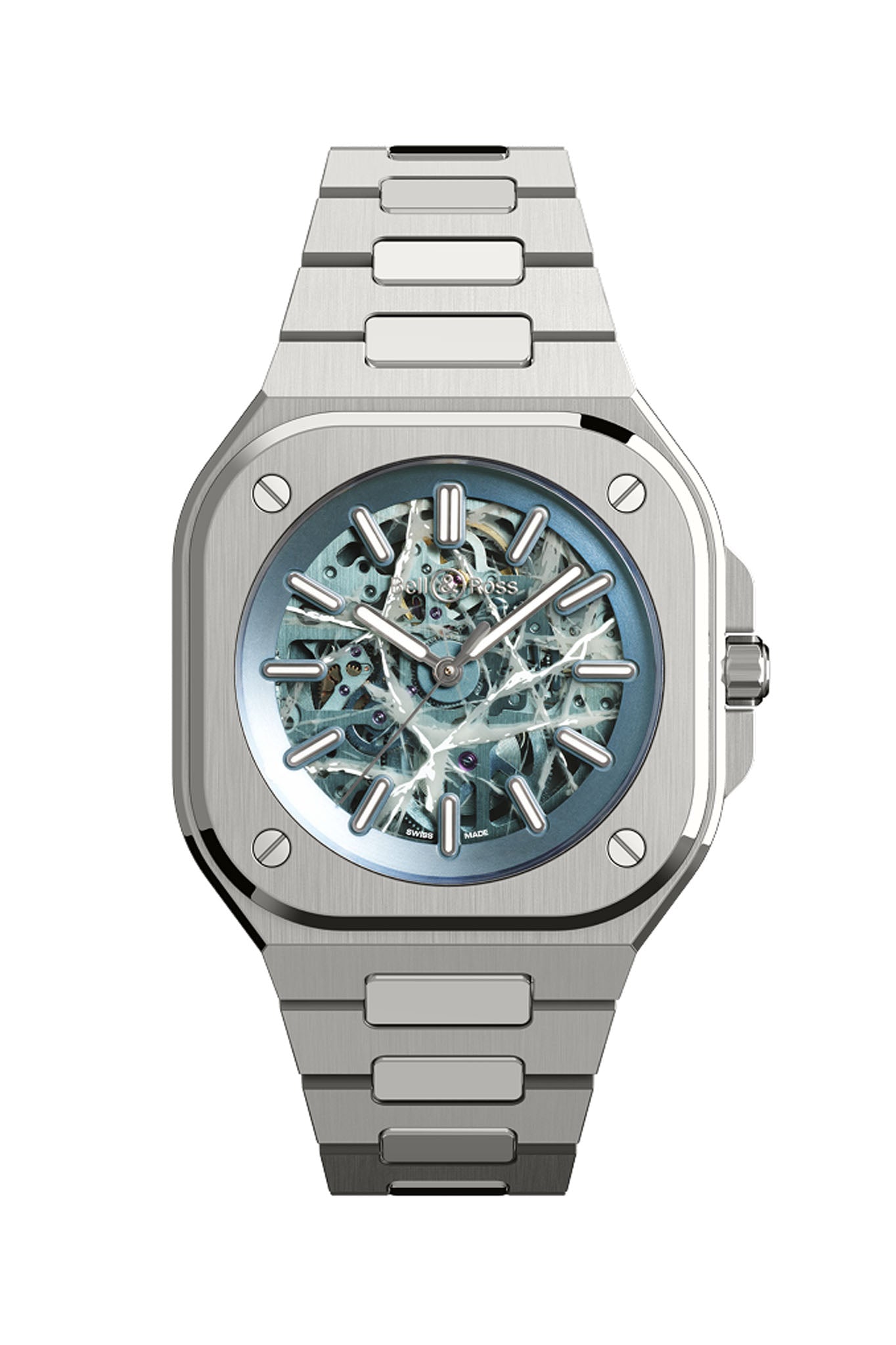 Bell & Ross BR-05 Skeleton Arctic Blue