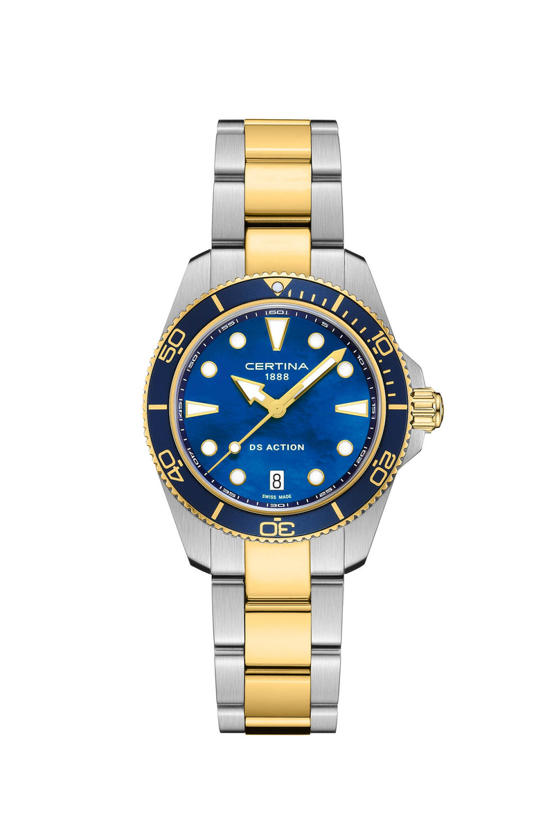 Certina DS Action 34,5 Quartz rannekello C048.210.22.131.00 tuotekuva