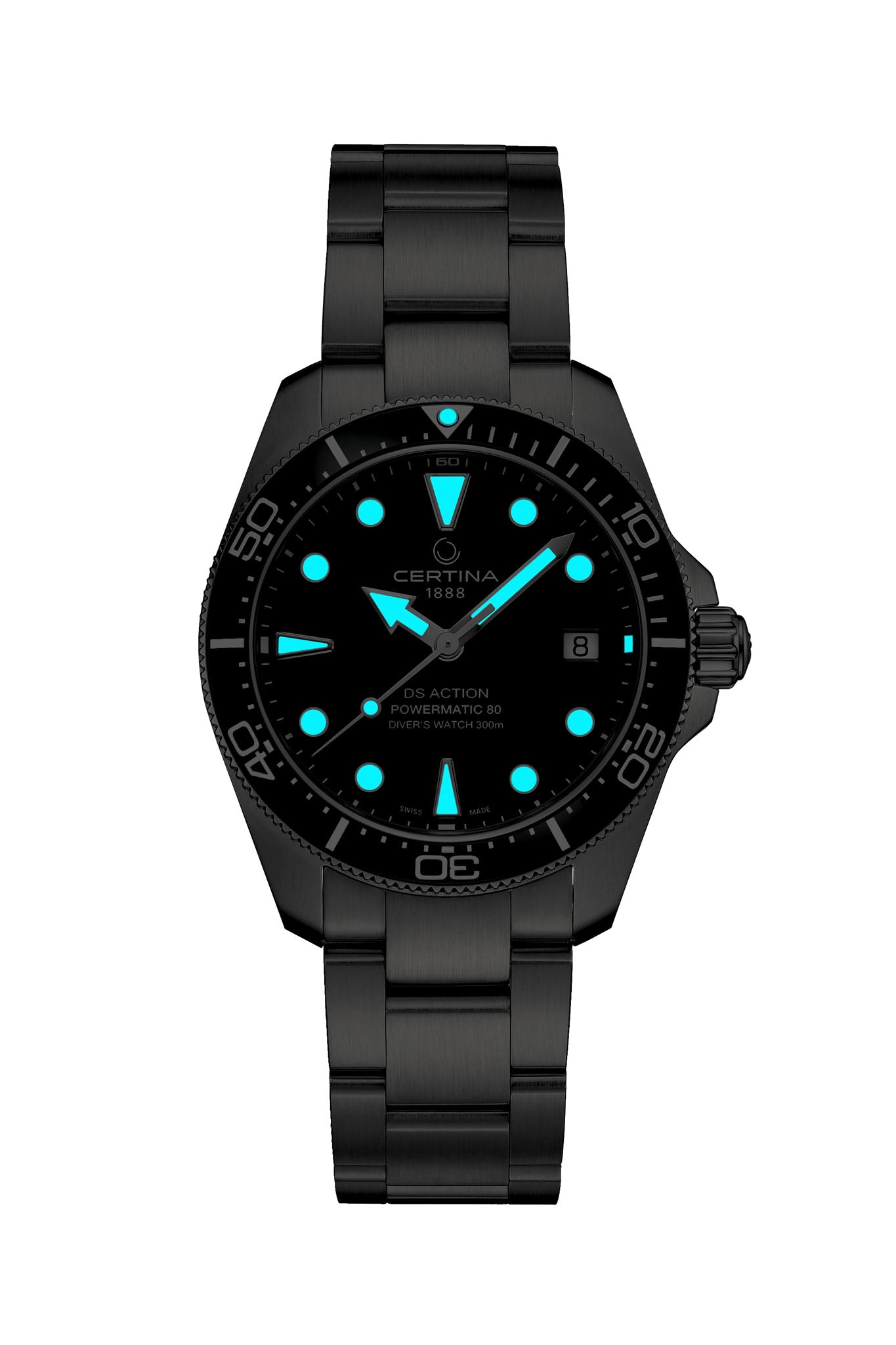 Certina DS Action Diver 38 Powermatic 80 Ceramic rannekello