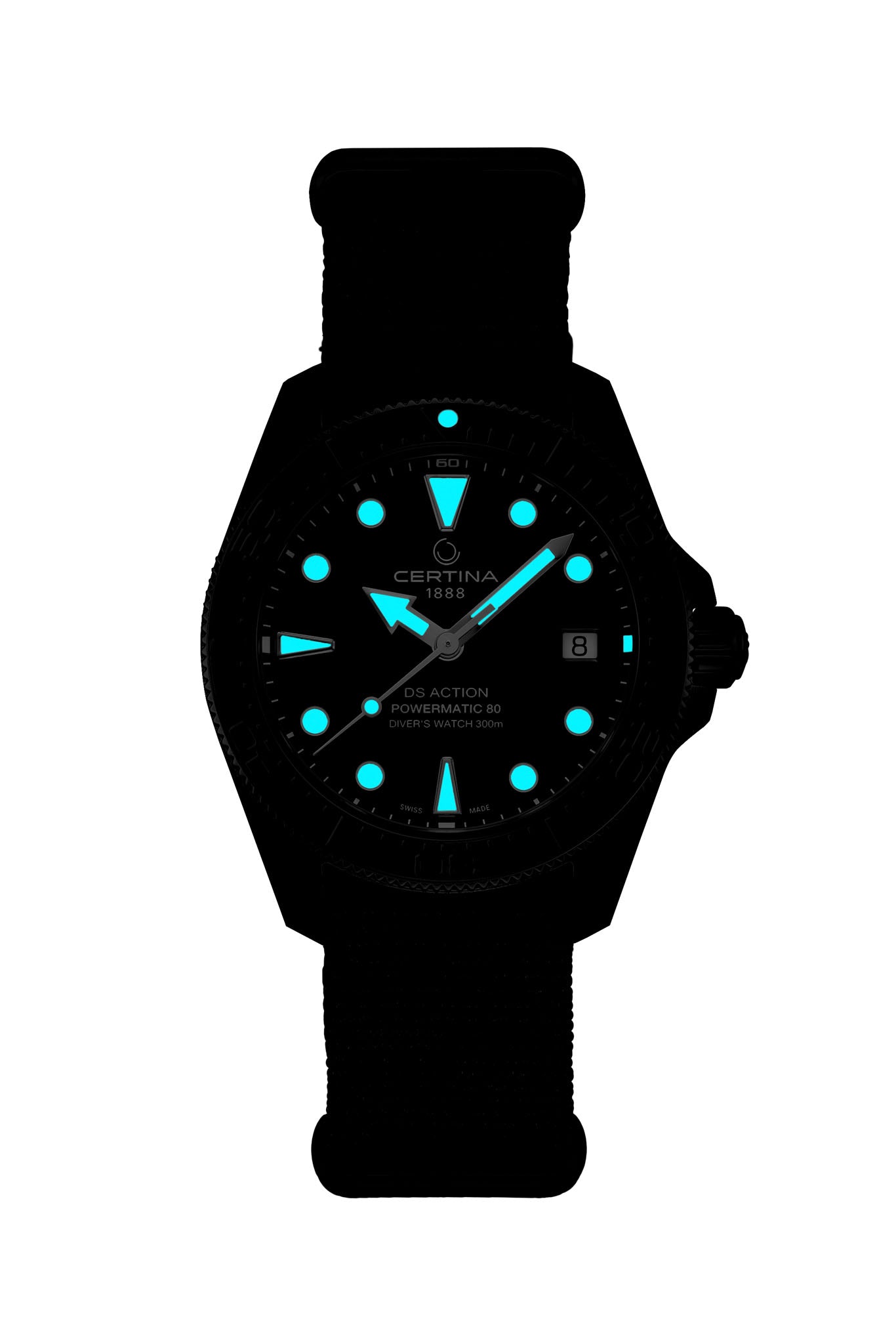 Certina DS Action Diver 38 Powermatic 80 Ceramic rannekello