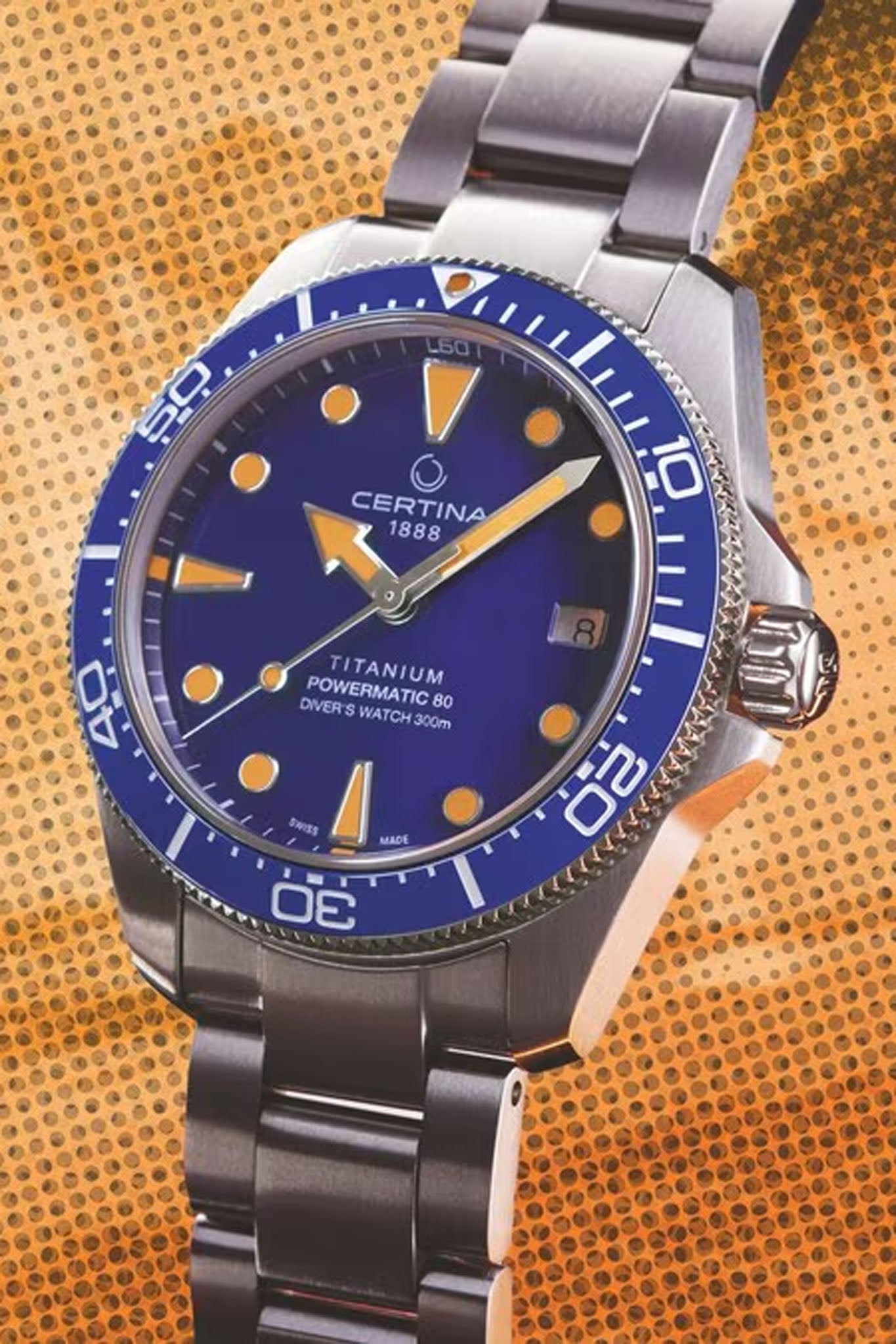 Certina DS Action Diver 38 Powermatic 80 Ceramic Titanium C048.807.44.041.00