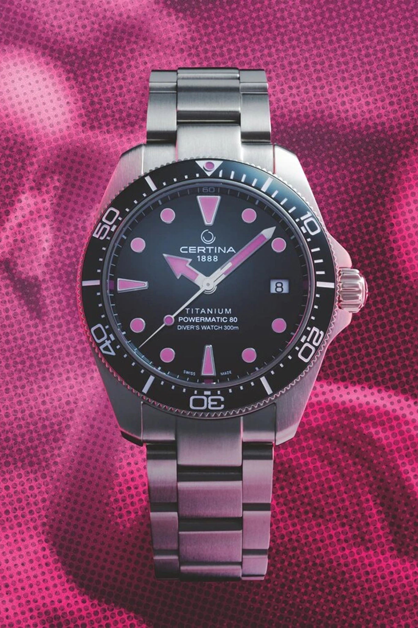 Certina DS Action Diver 38 Powermatic 80 Ceramic Titanium C048.807.44.051.01