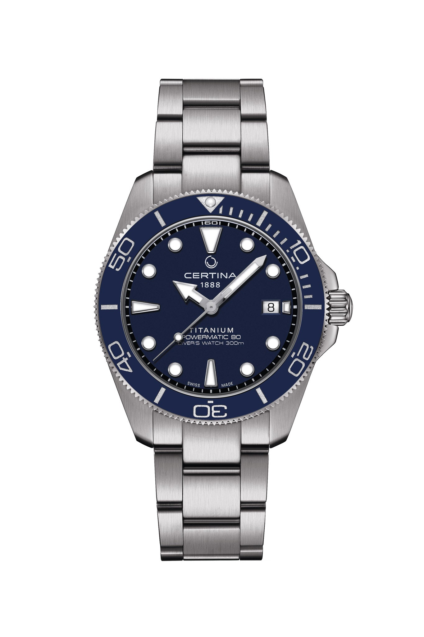 Certina DS Action Diver 40,5mm Titanium rannekello