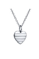 Efva Attling A Piece Of My Heart Pendant hopeinen kaulakoru