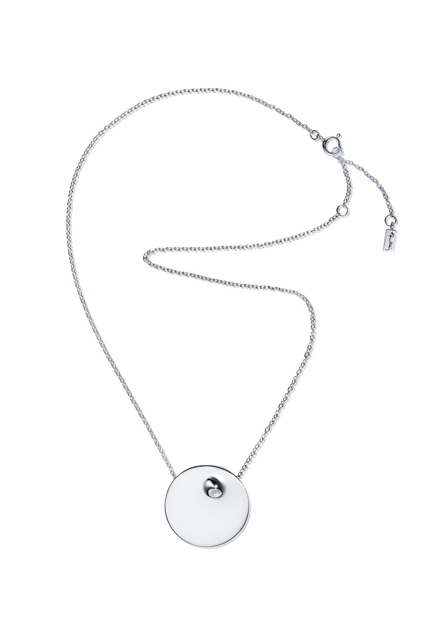 Efva Attling Bumper Necklace hopeinen kaulakoru