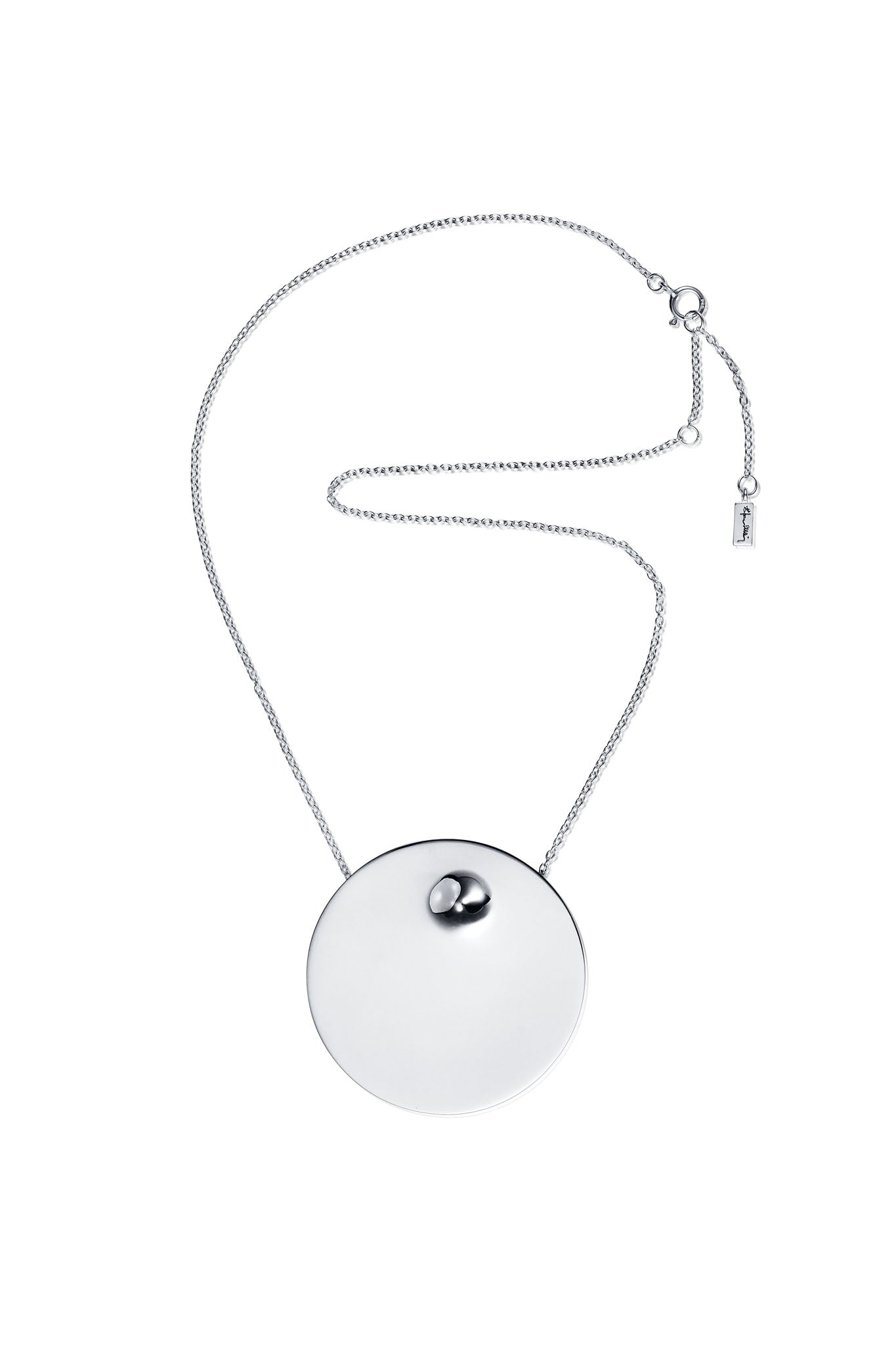 Efva Attling Bumper XL Necklace hopeinen kaulakoru