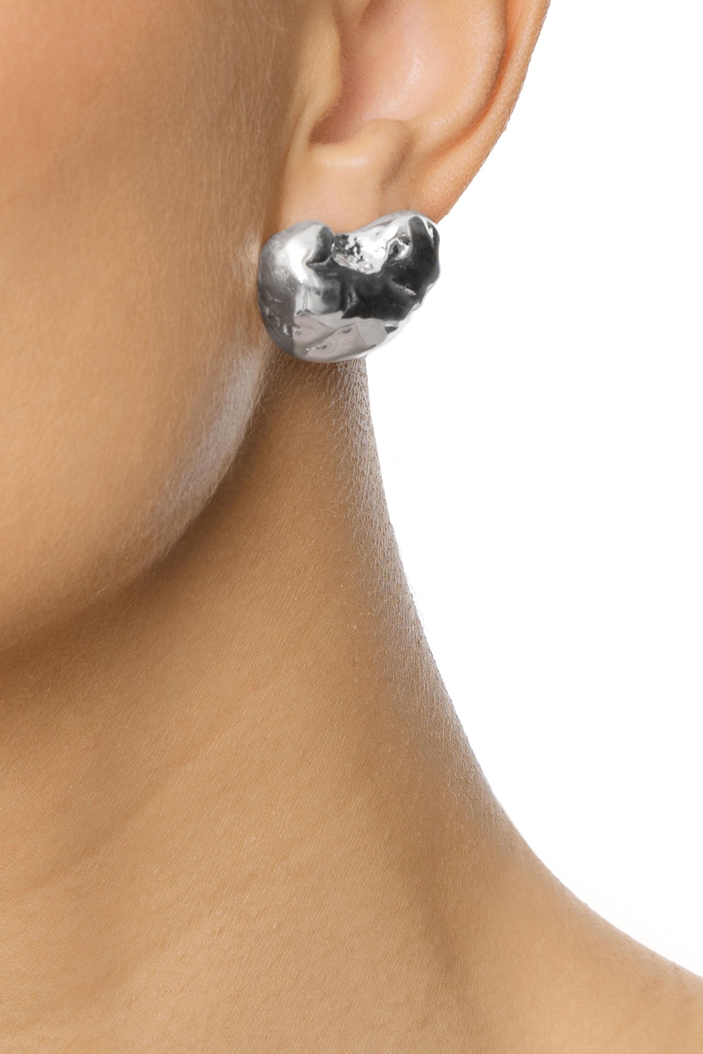 Efva Attling Cashew Ear hopeiset korvakorut