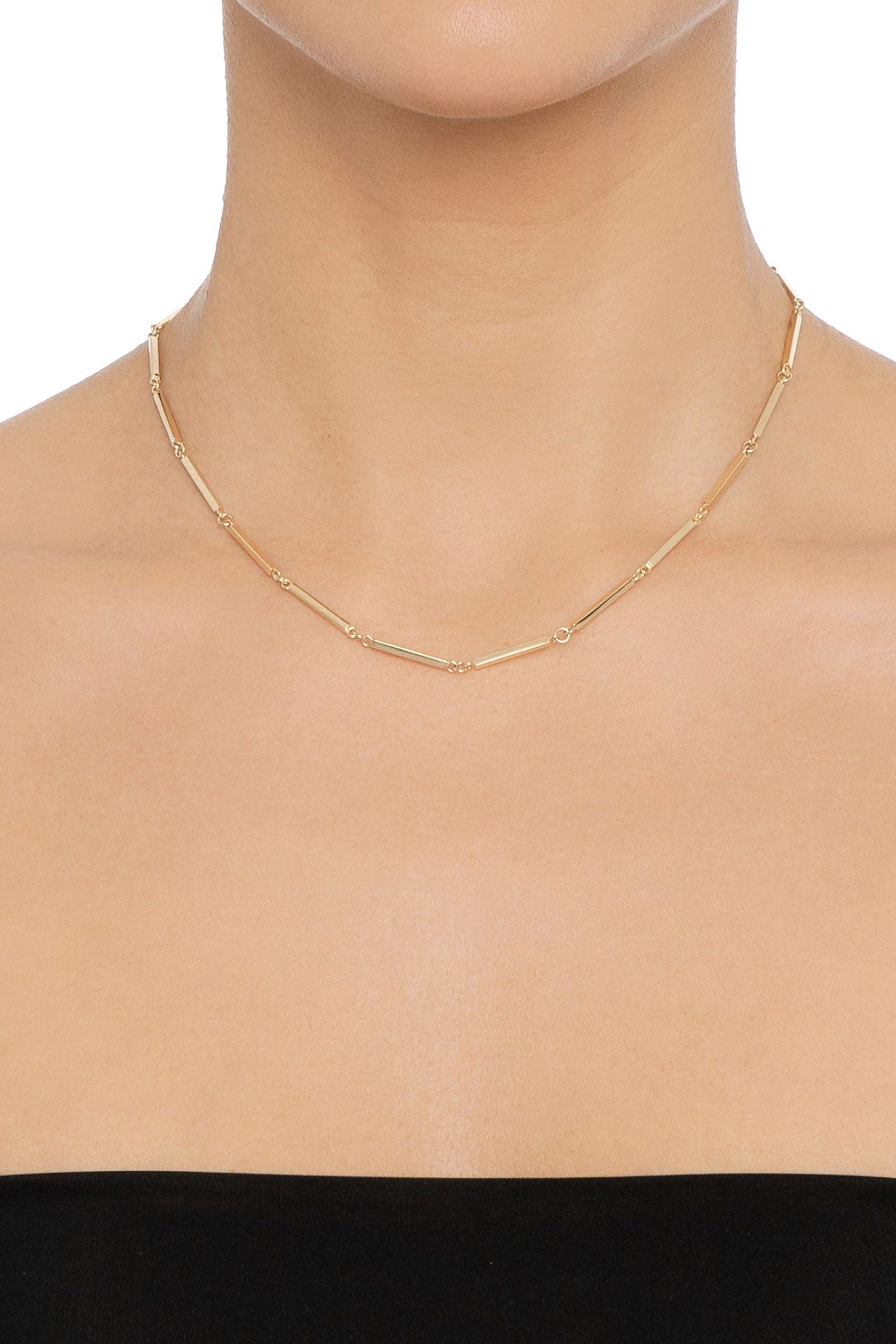 Efva Attling Classy kultainen kaulakoru