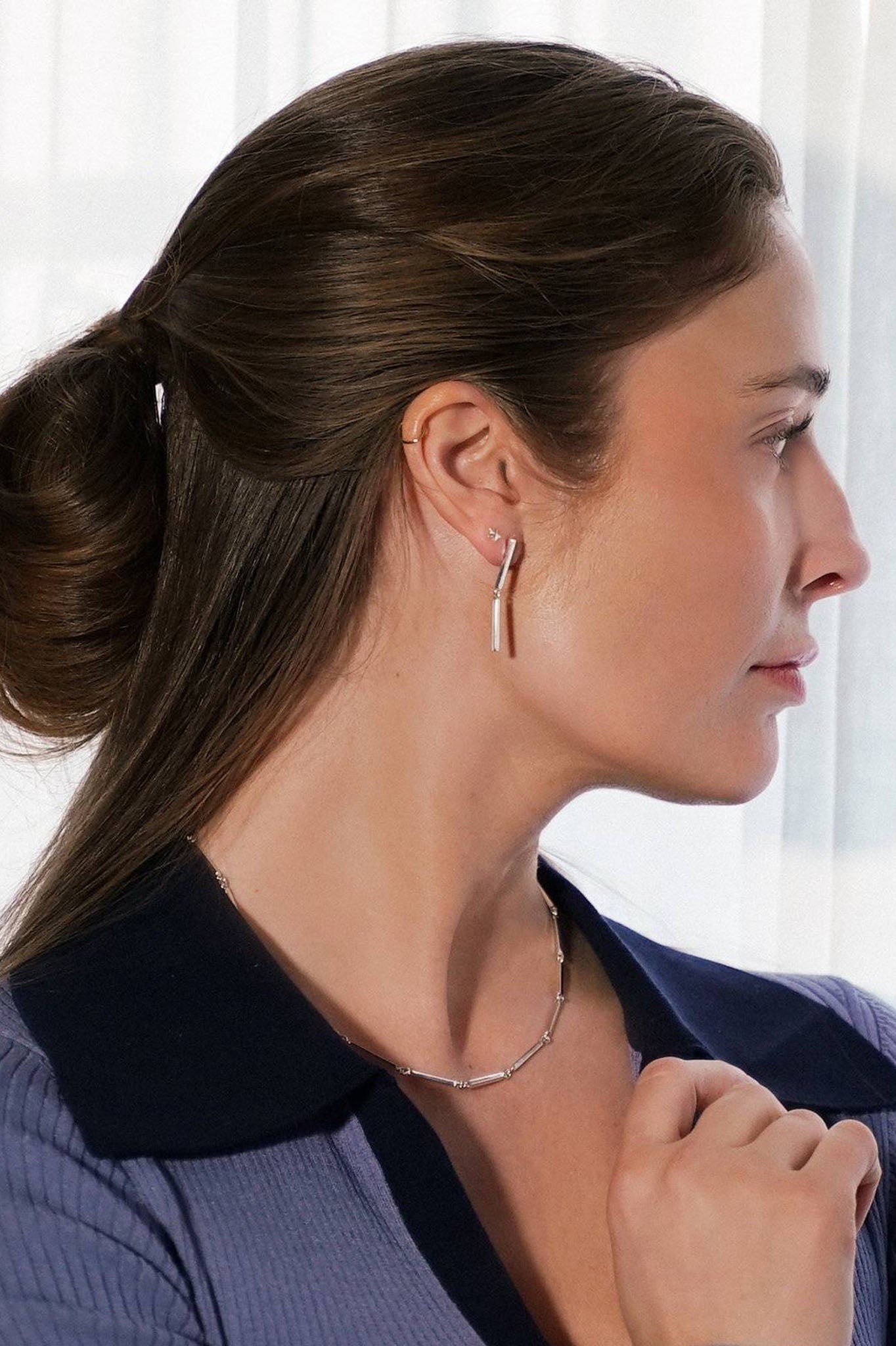 Efva Attling Classy Necklace kullattu kaulakoru