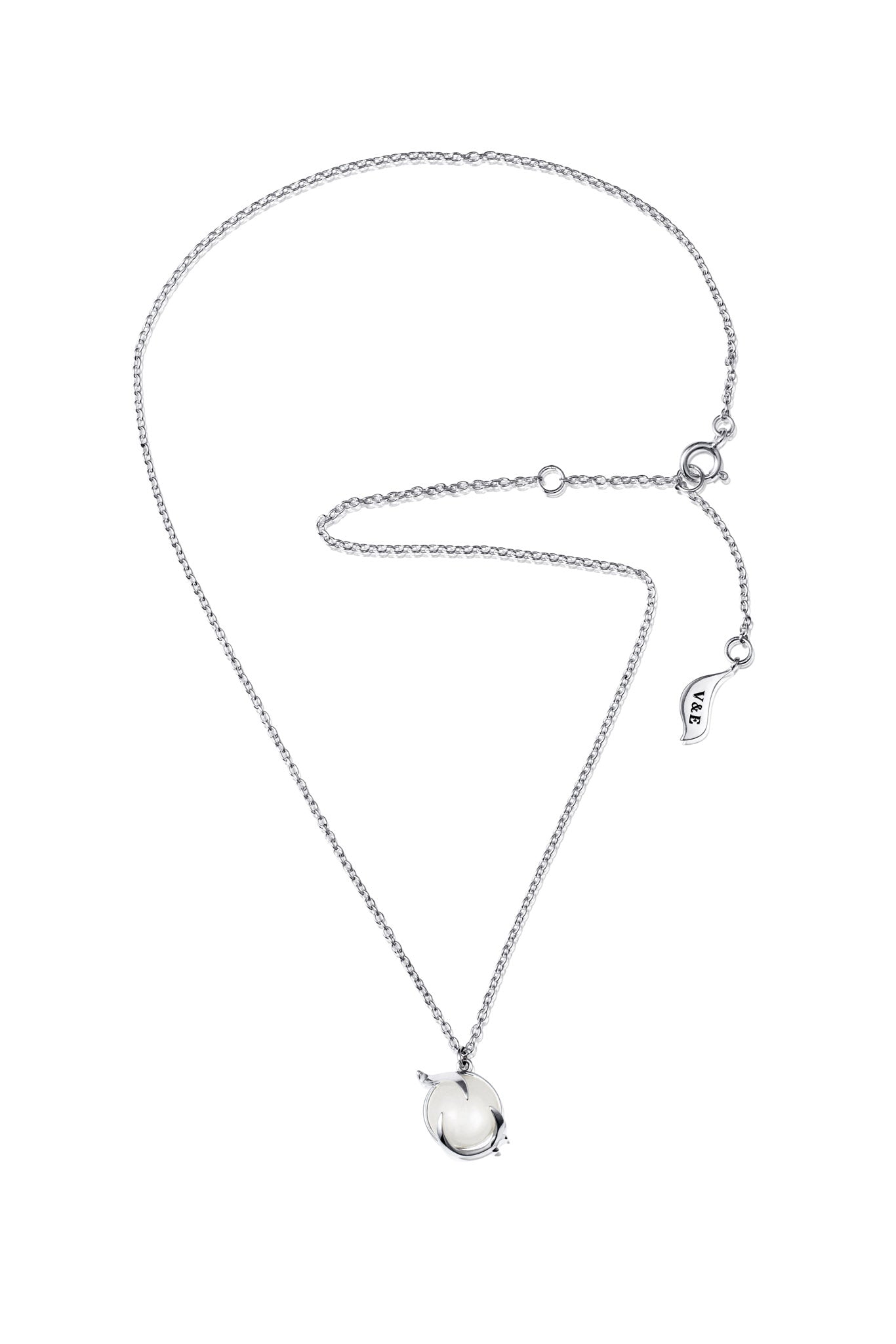 Efva Attling Frö Necklace hopeinen kaulakoru