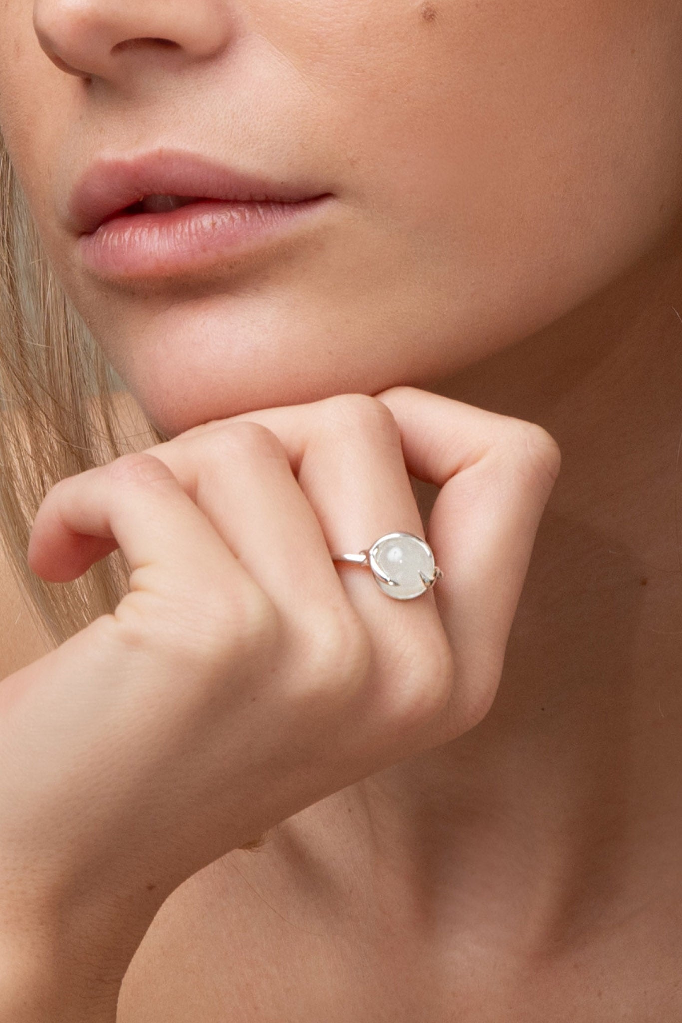 Efva Attling Frö Ring hopeinen sormus