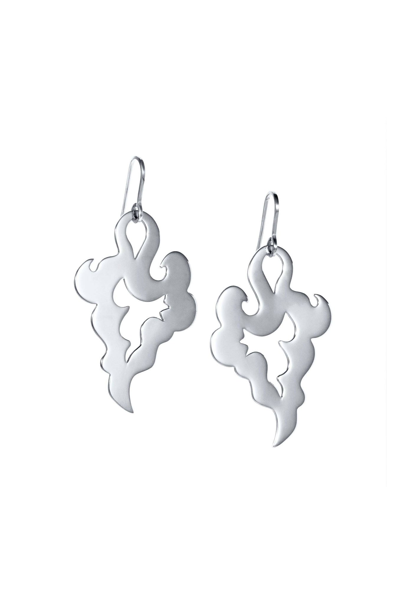 Efva Attling Genie Earrings hopeiset korvakorut