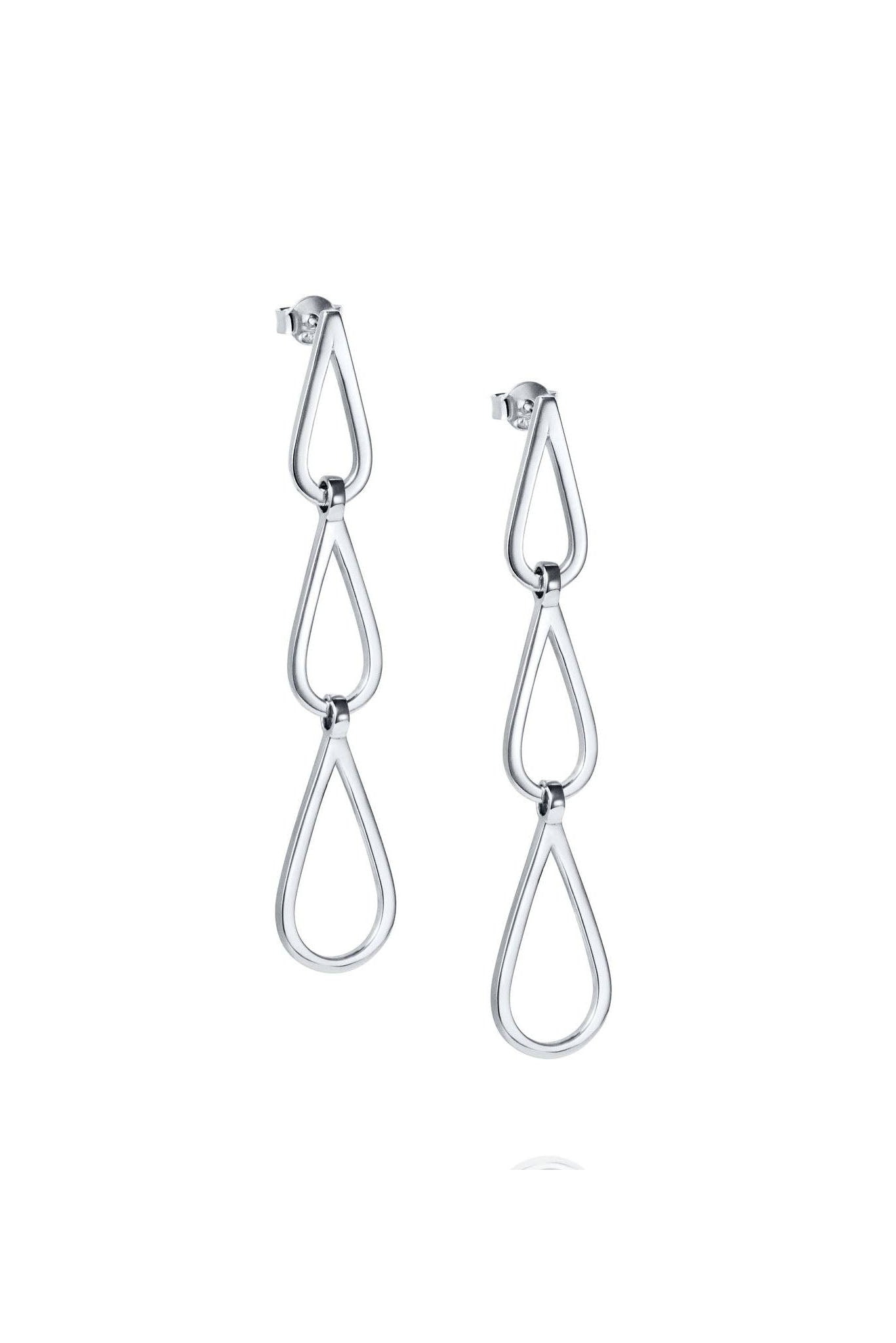Efva Attling Hooked On A Feeling Earrings hopeiset korvakorut