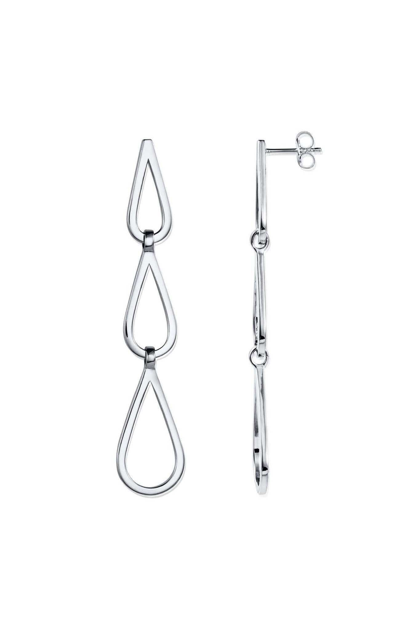 Efva Attling Hooked On A Feeling Earrings hopeiset korvakorut