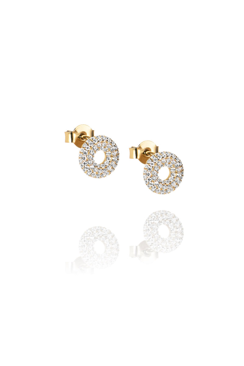 Efva Attling Lifesaver & Stars Ear kultaiset timanttikorvakorut 12-101-02285 tuotekuva