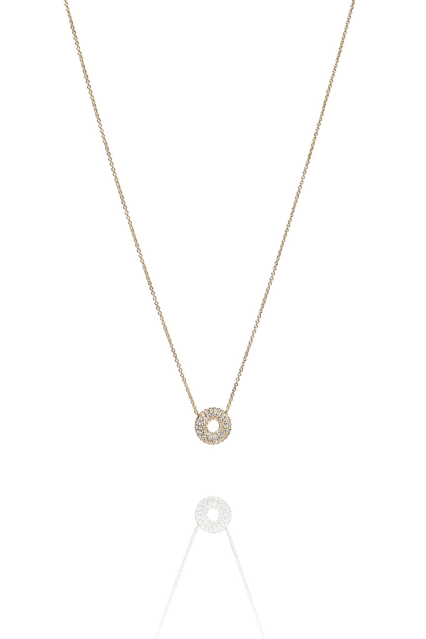 Efva Attling Lifesaver & Stars kultainen timanttikaulakoru