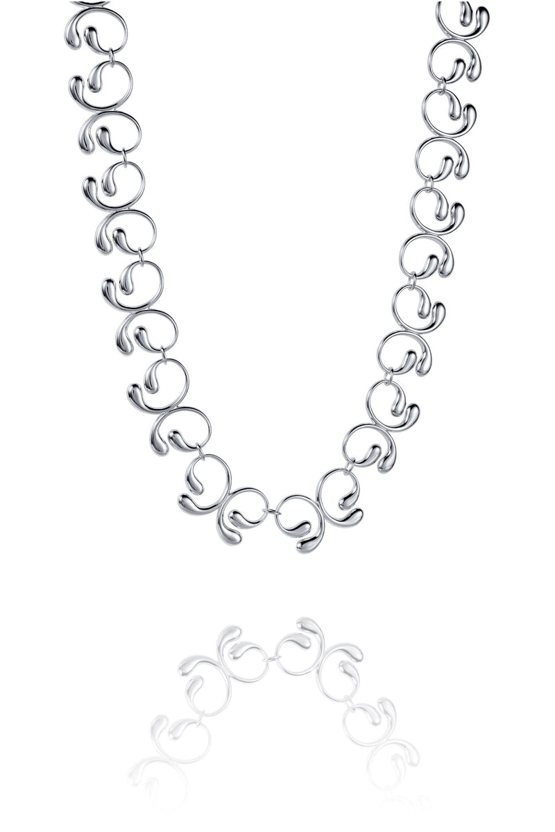 Efva Attling Love Buddies hopeinen kaulakääty 10-100-02225 tuotekuva