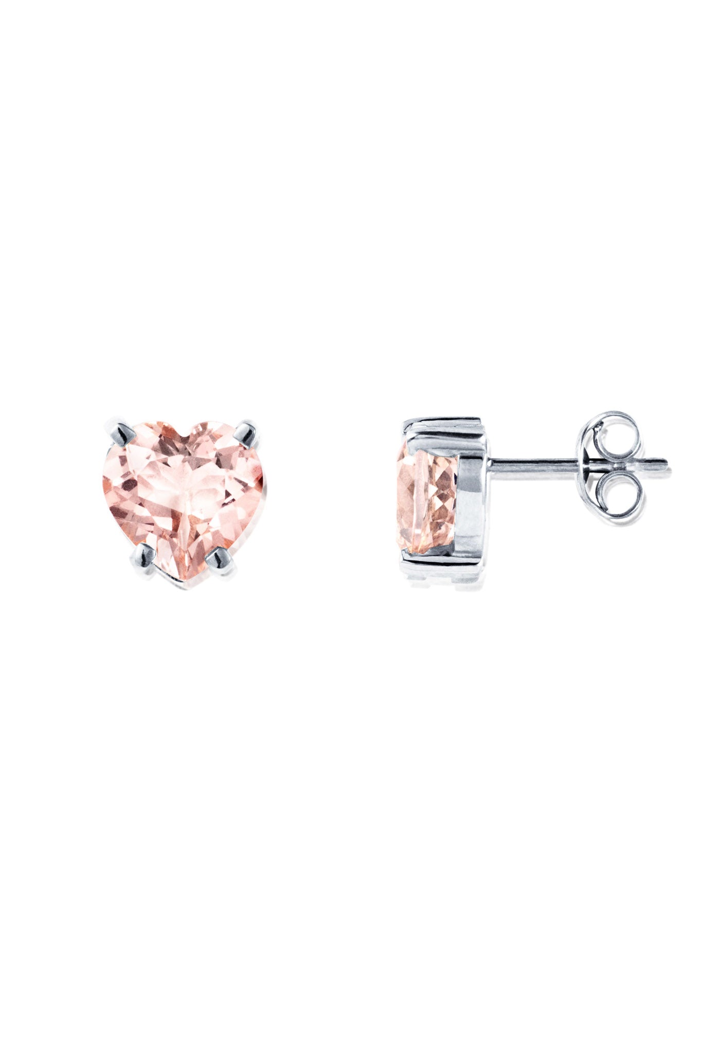 Efva Attling Lovely Heart Ear valkokultaiset korvakorut