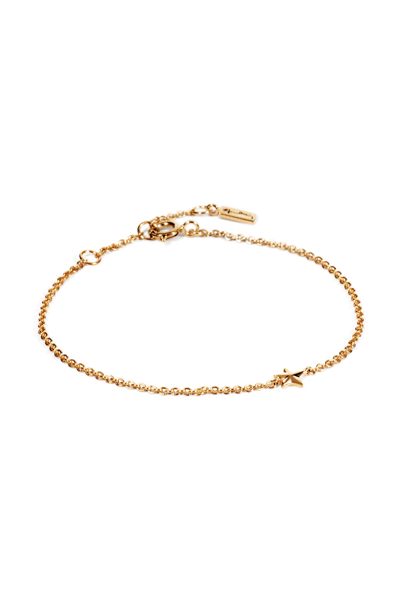 Efva Attling Micro Catch A Falling Star Bracelet keltakultainen rannekoru