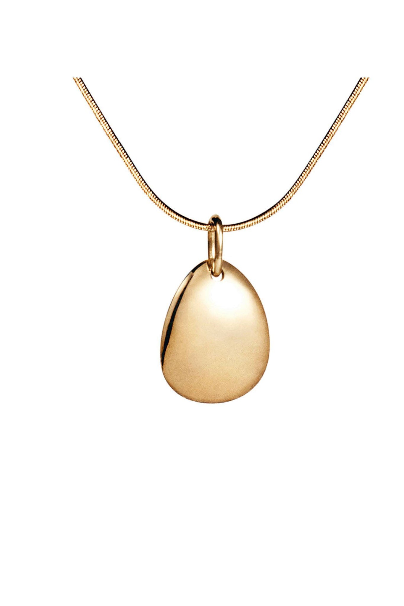 Efva Attling Mini Rose Petal Pendant kultainen kaulakoru