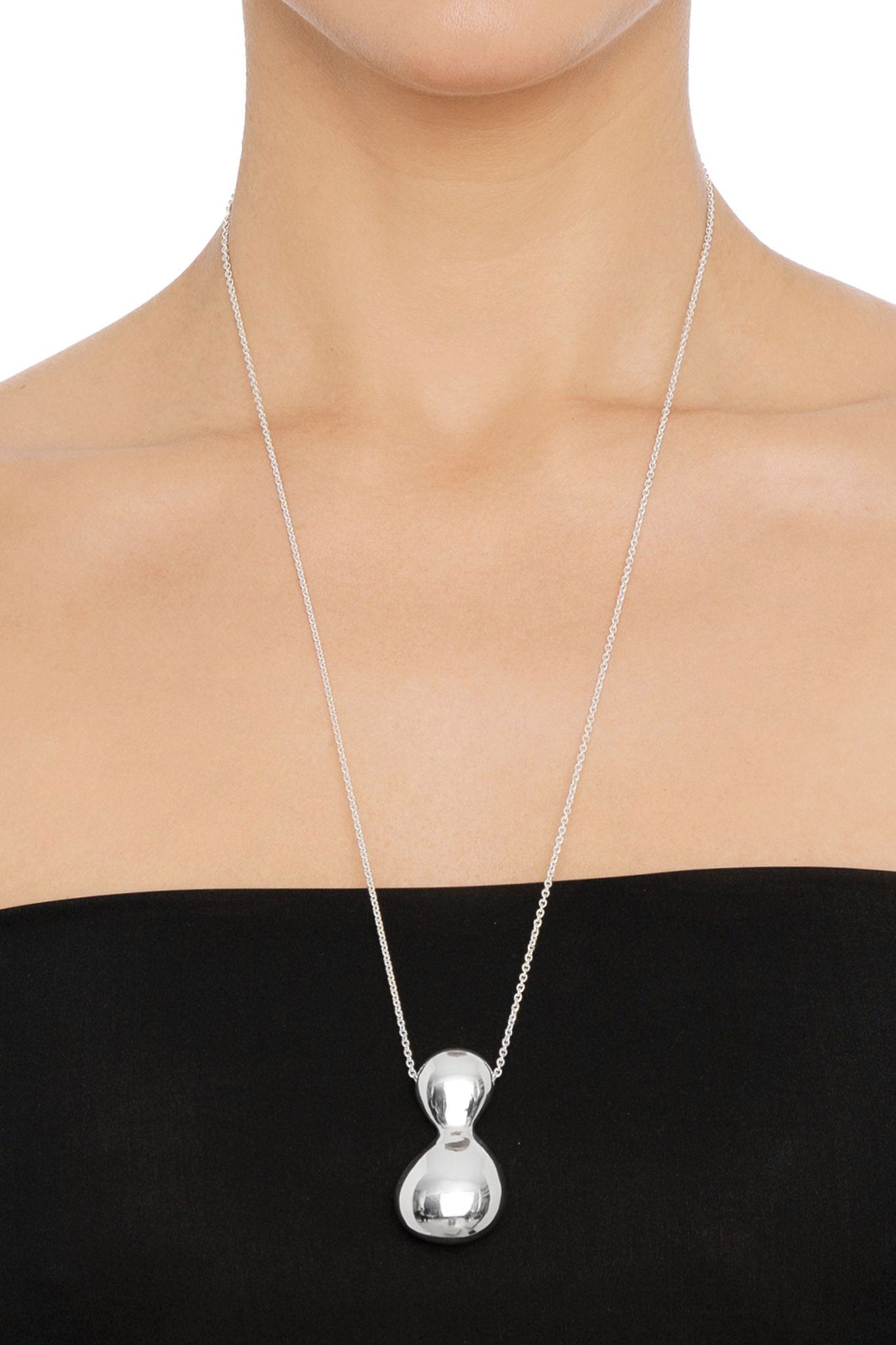 Efva Attling Mother hopeinen kaulakoru