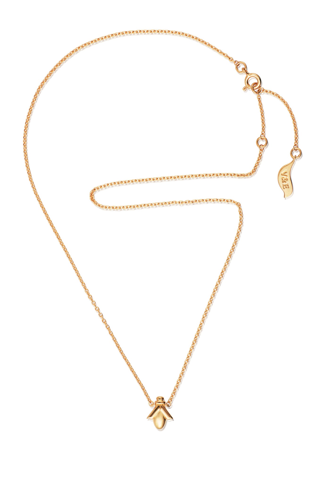 Efva Attling Oh Babee Necklace kullattu hopeakaulakoru