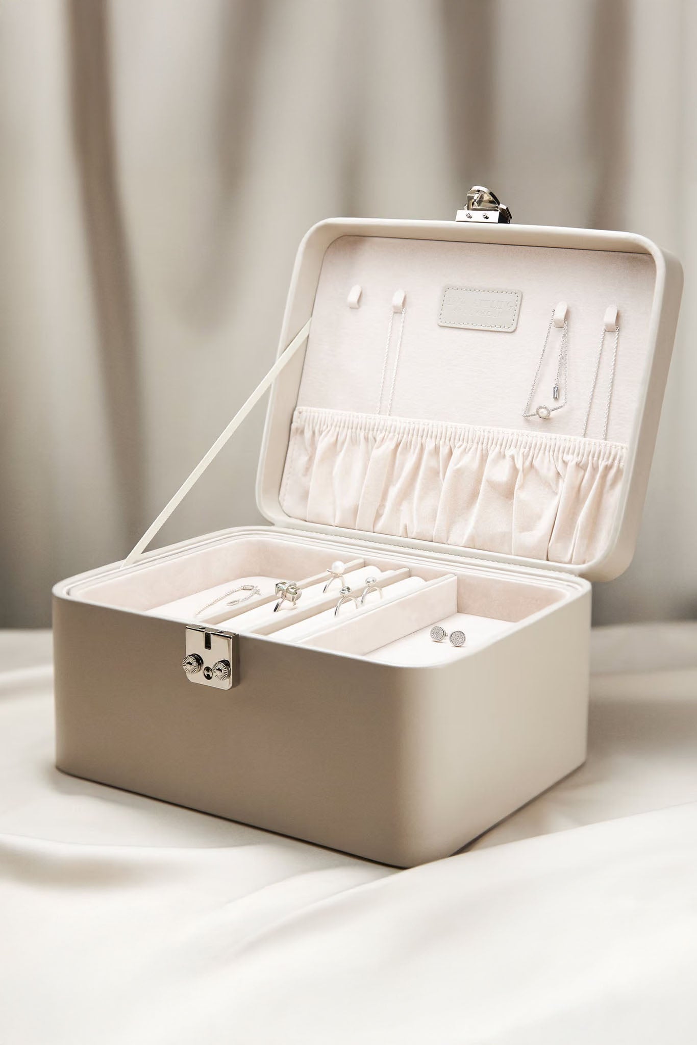 Efva Attling Tresure Box Large, taupe korurasia