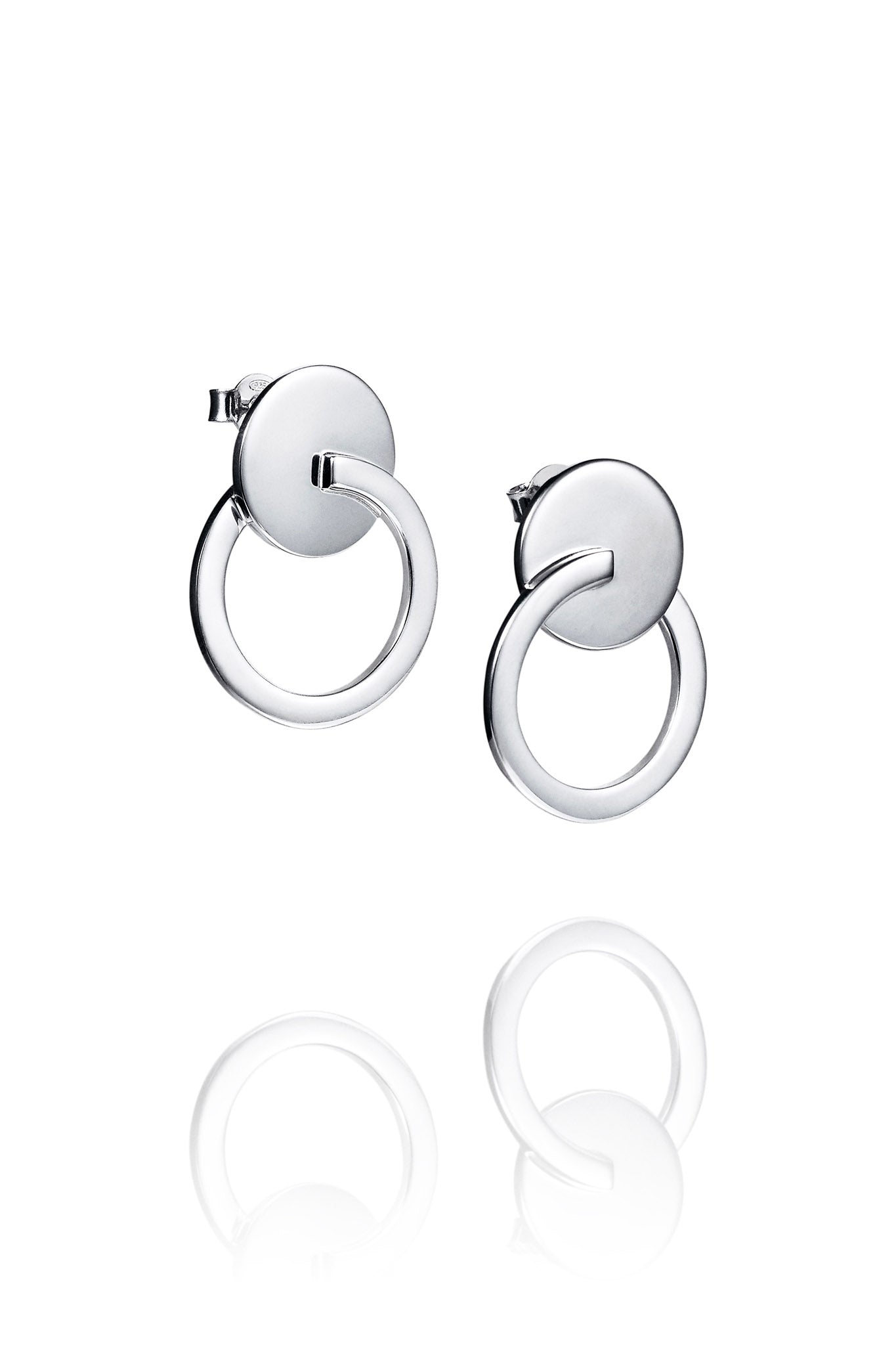 Efva Attling Tubular Bell Ear hopeiset korvakorut