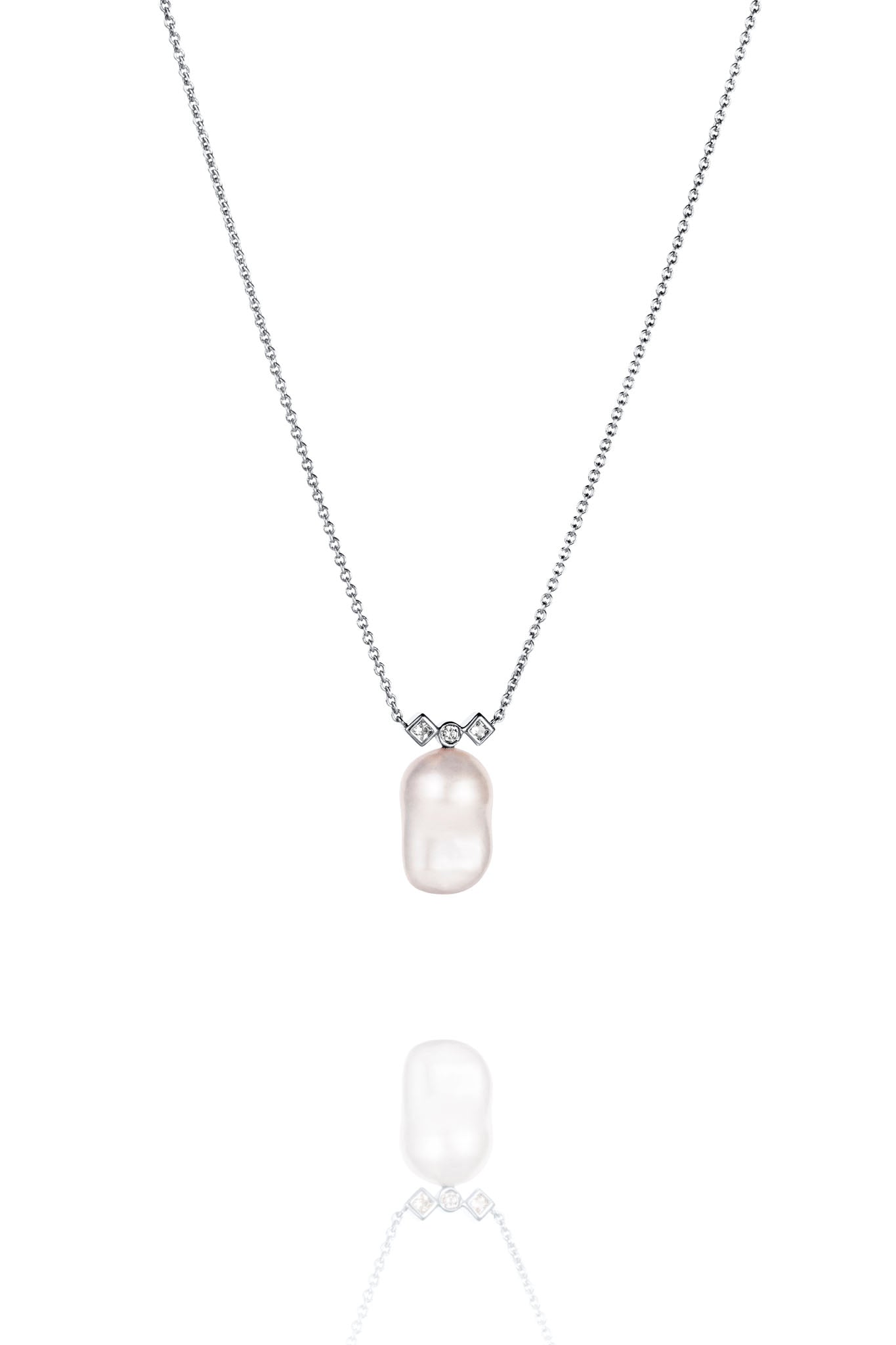 Efva Attling Twinkle & Unique Necklace valkokultainen kaulakoru