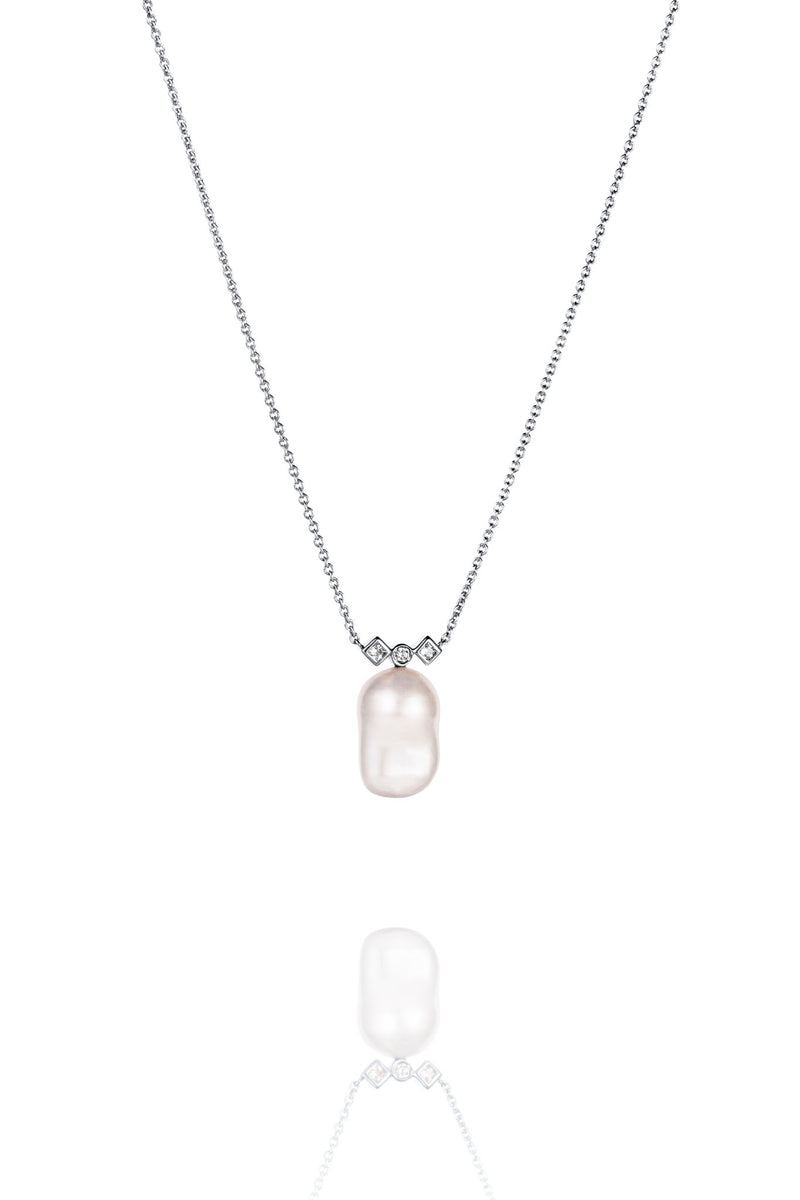 Efva Attling Twinkle & Unique Necklace valkokultainen kaulakoru 10-102-02381 tuotekuva