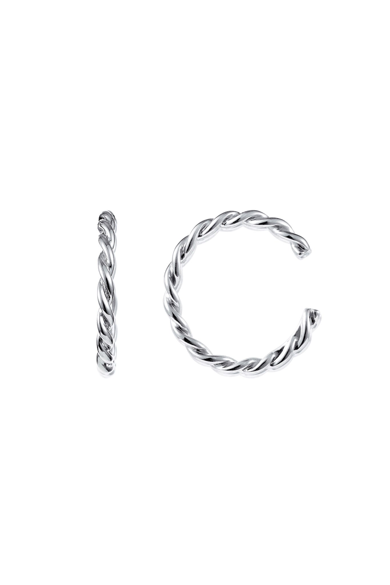 Efva Attling Wrapped Earcuff hopeakorvakoru (1kpl)