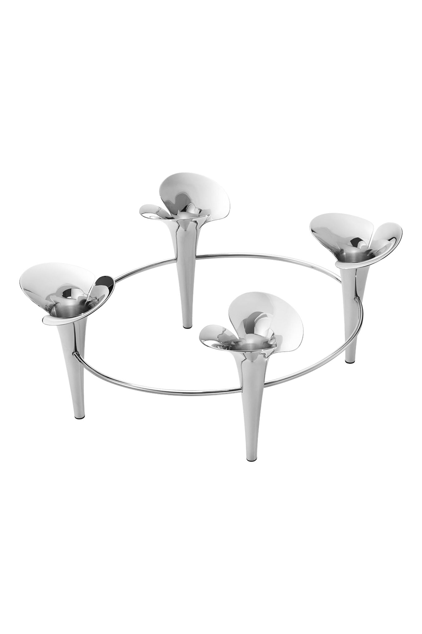 Georg Jensen Home Bloom Taper, teräs, kyntelikkö