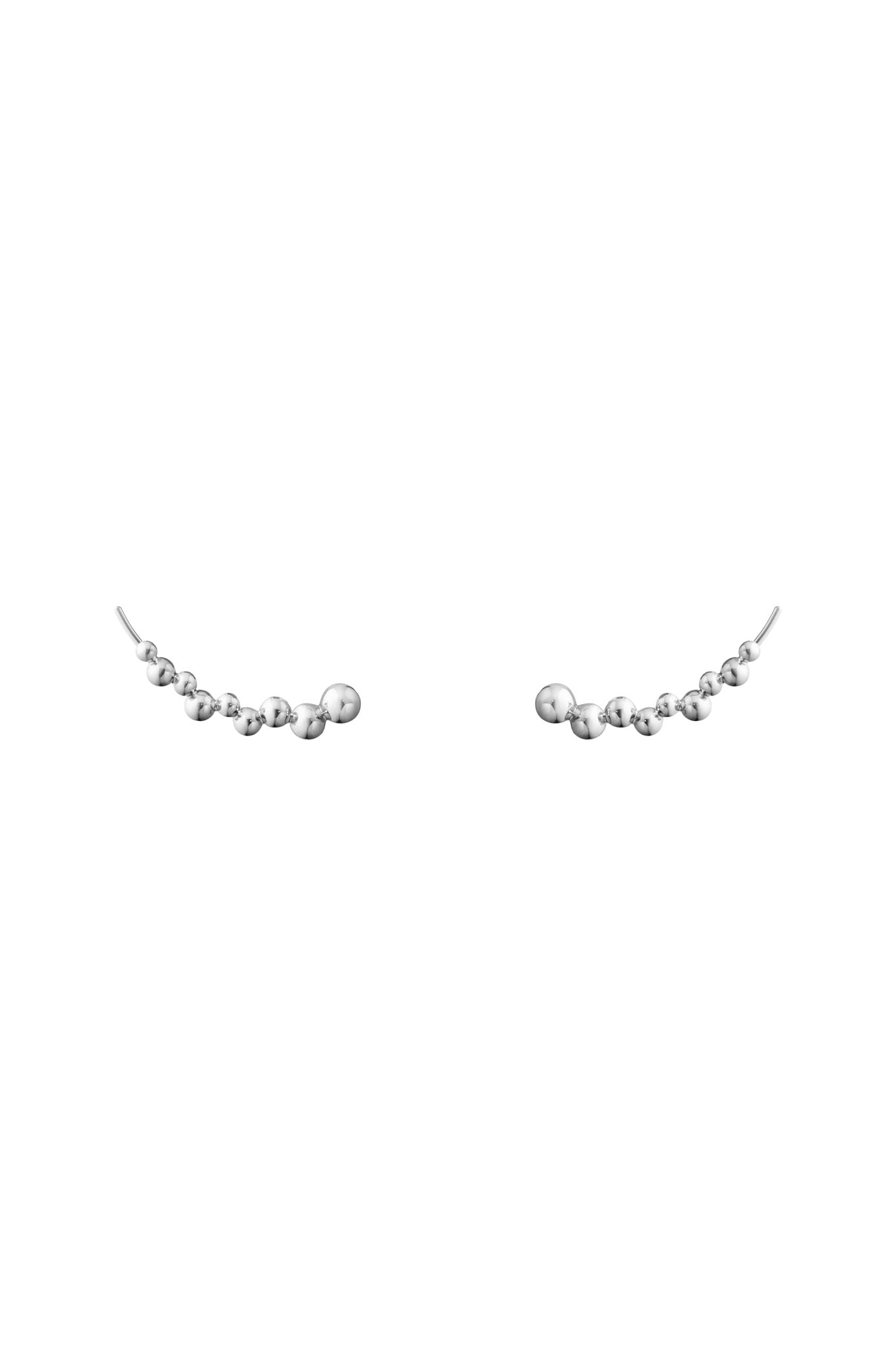 Georg Jensen Moonlight Grapes Earcuffs hopeiset korvakorut