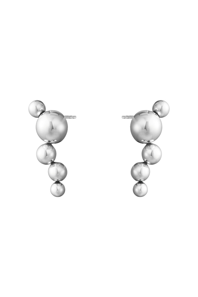 Georg Jensen Moonlight Grapes hopeiset korvakorut 20001631 tuotekuva