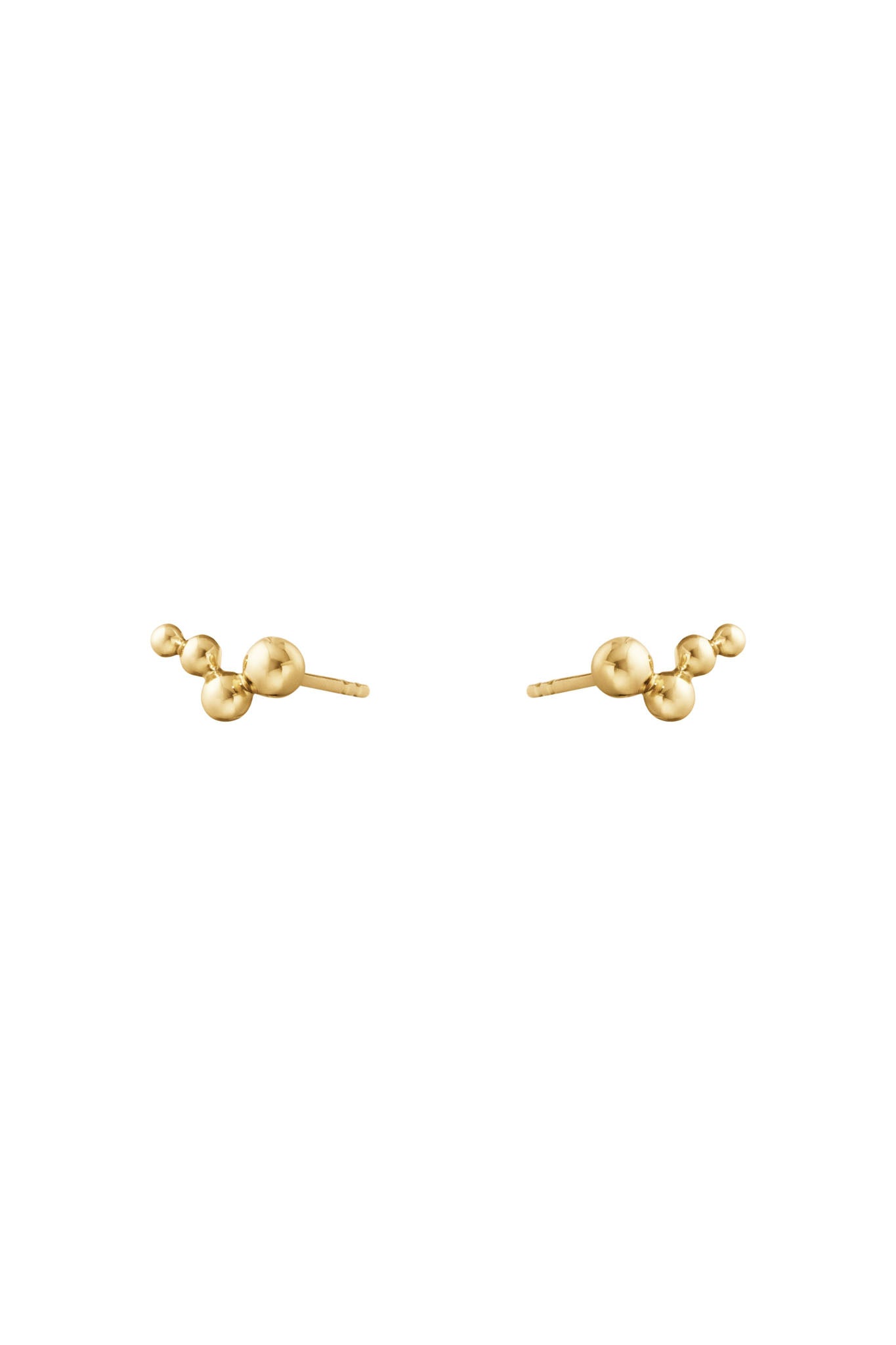 Georg Jensen Moonlight Grapes kultaiset korvakorut