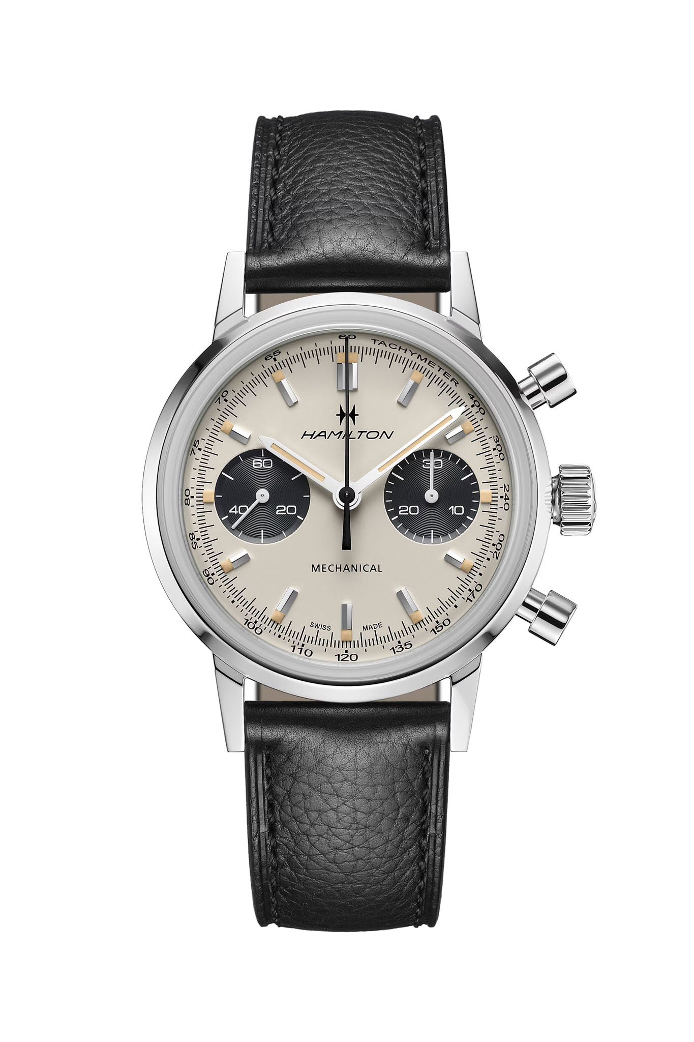 Hamilton Intra-Matic Chonograph H Mechanical rannekello