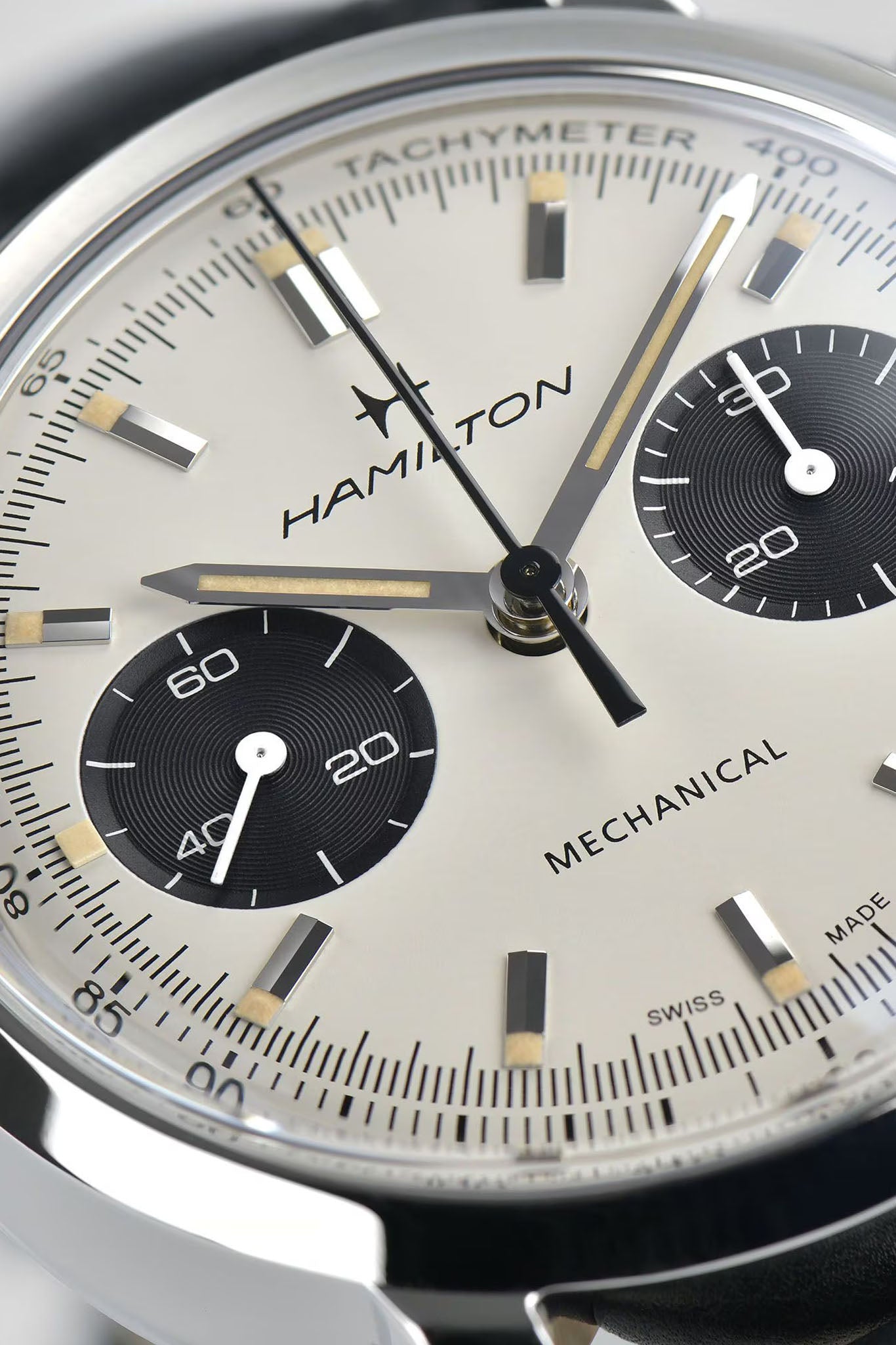 Hamilton Intra-Matic Chonograph H Mechanical rannekello