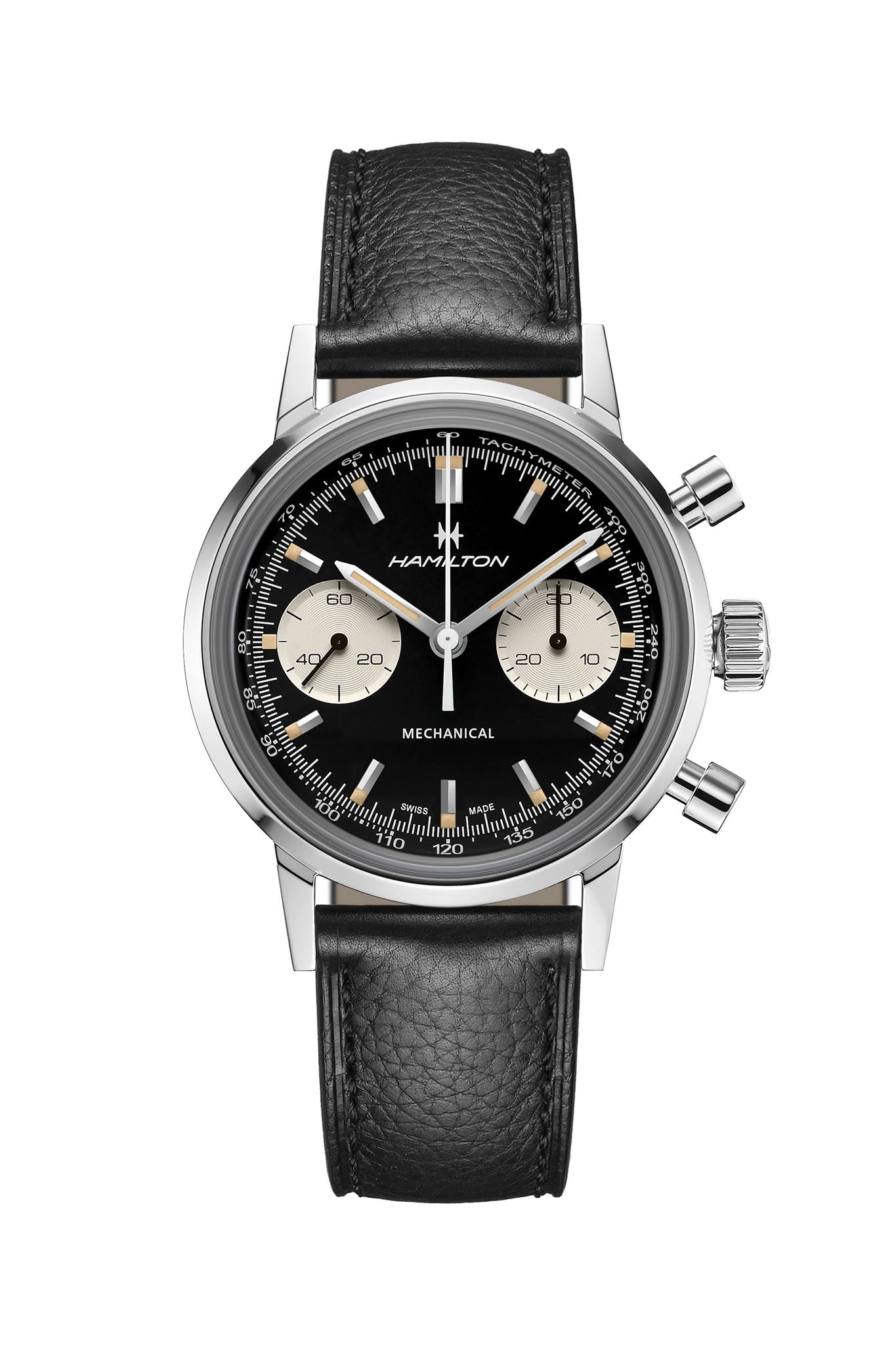 Hamilton Intra-Matic Chonograph H Mechanical rannekello