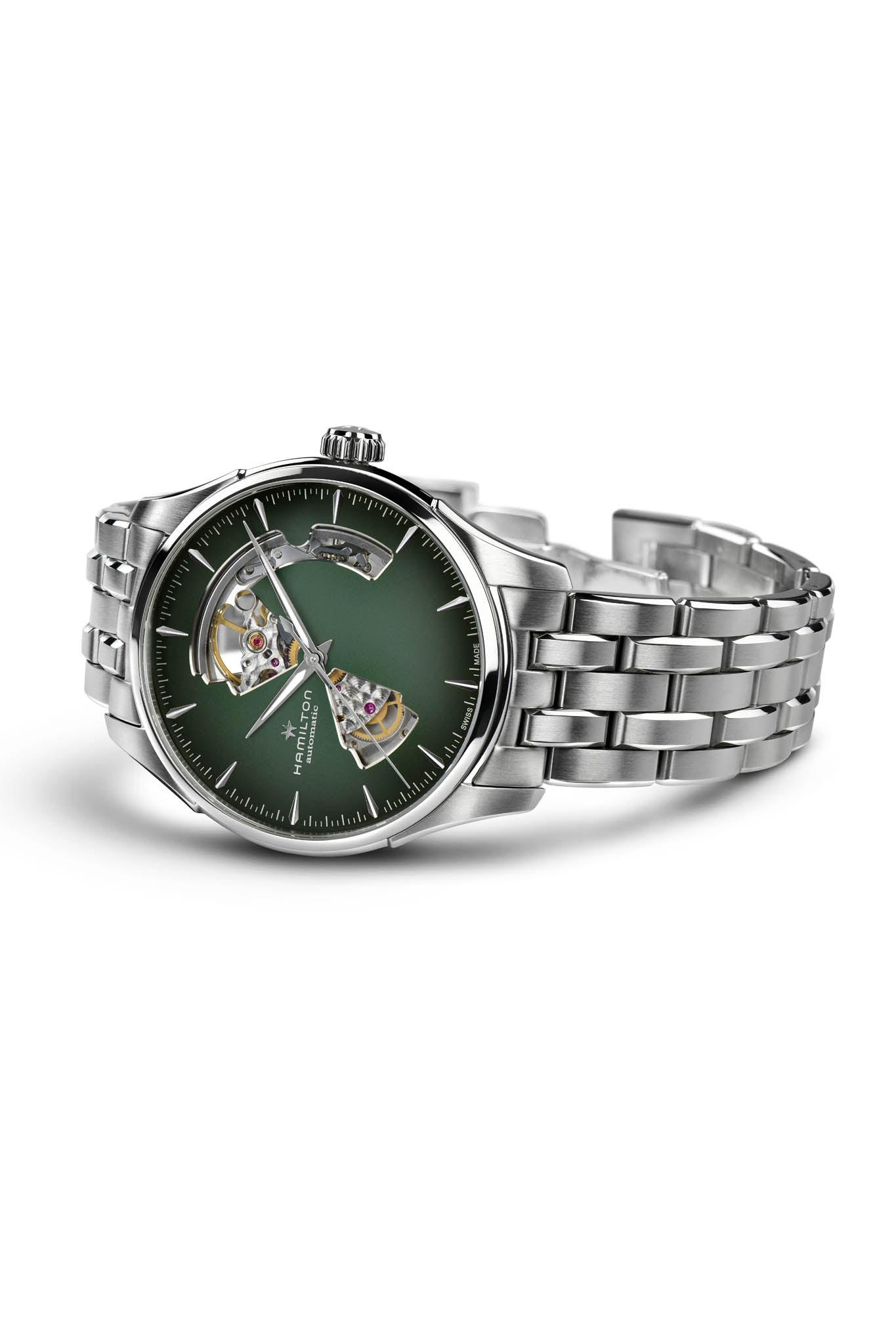 Hamilton Jazzmaster Open Heart 40 rannekello