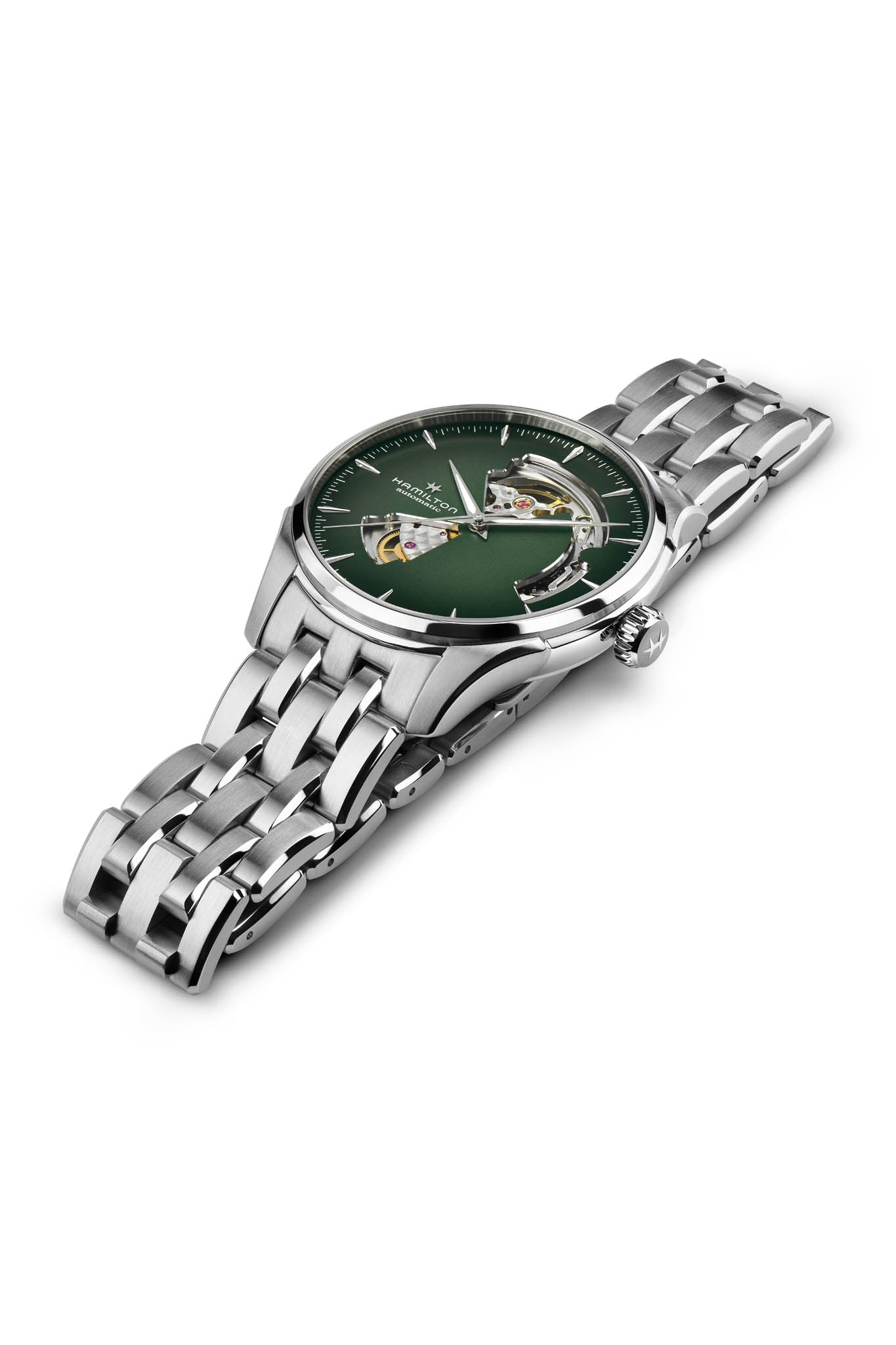 Hamilton Jazzmaster Open Heart 40 rannekello